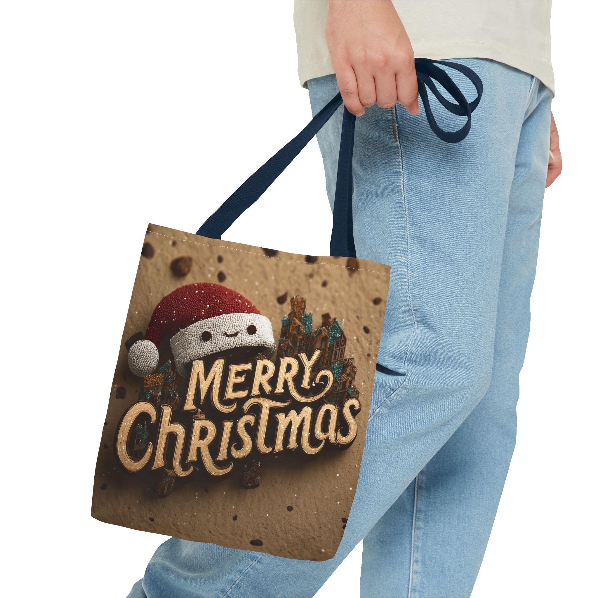 Cute Christmas Cookie Tote Bag (AOP)