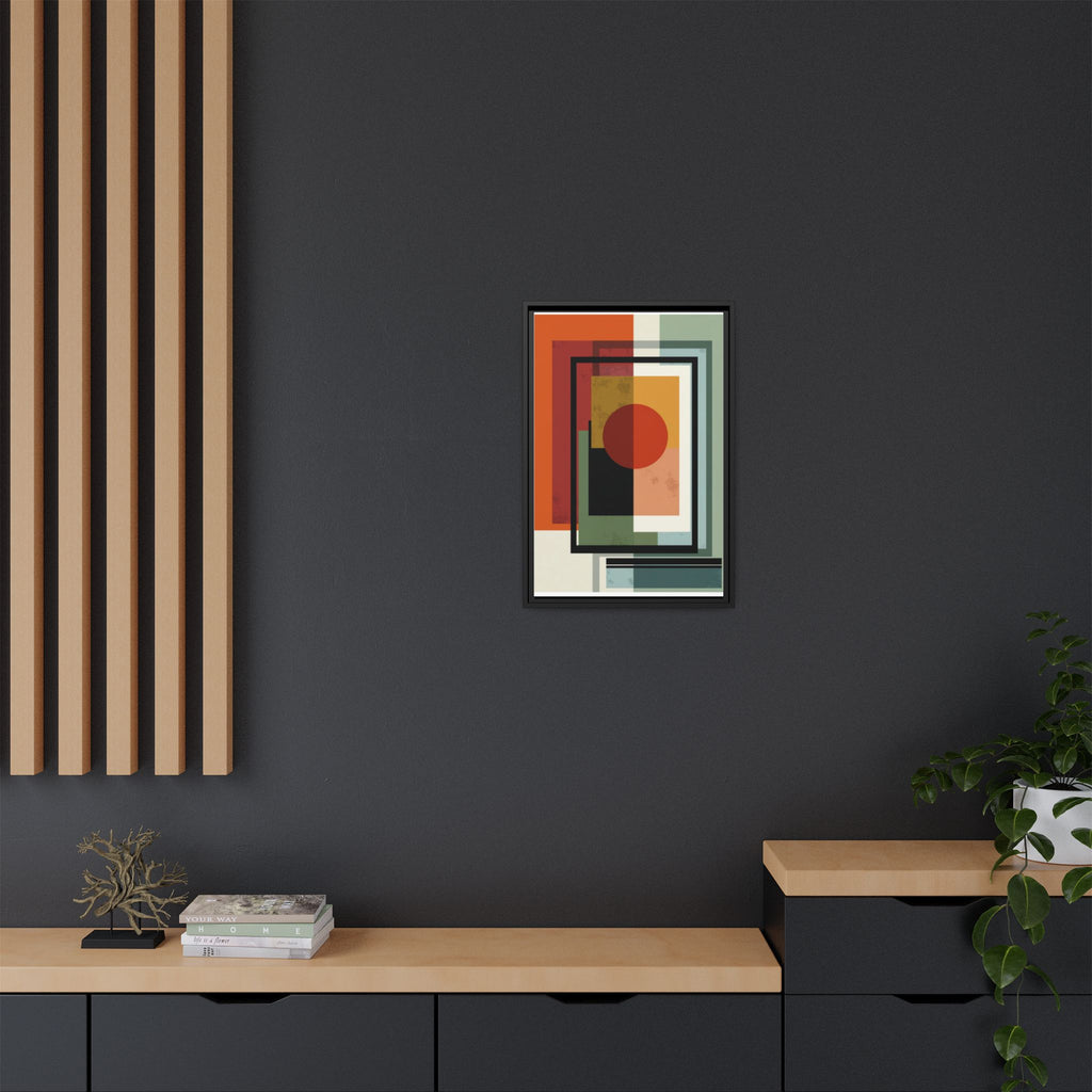 Geometric Harmonies: Mid-Century Modern Composition, Constructivist Inspiration, Abstract Rectangular Interplay   |   Custom Orders Accepted