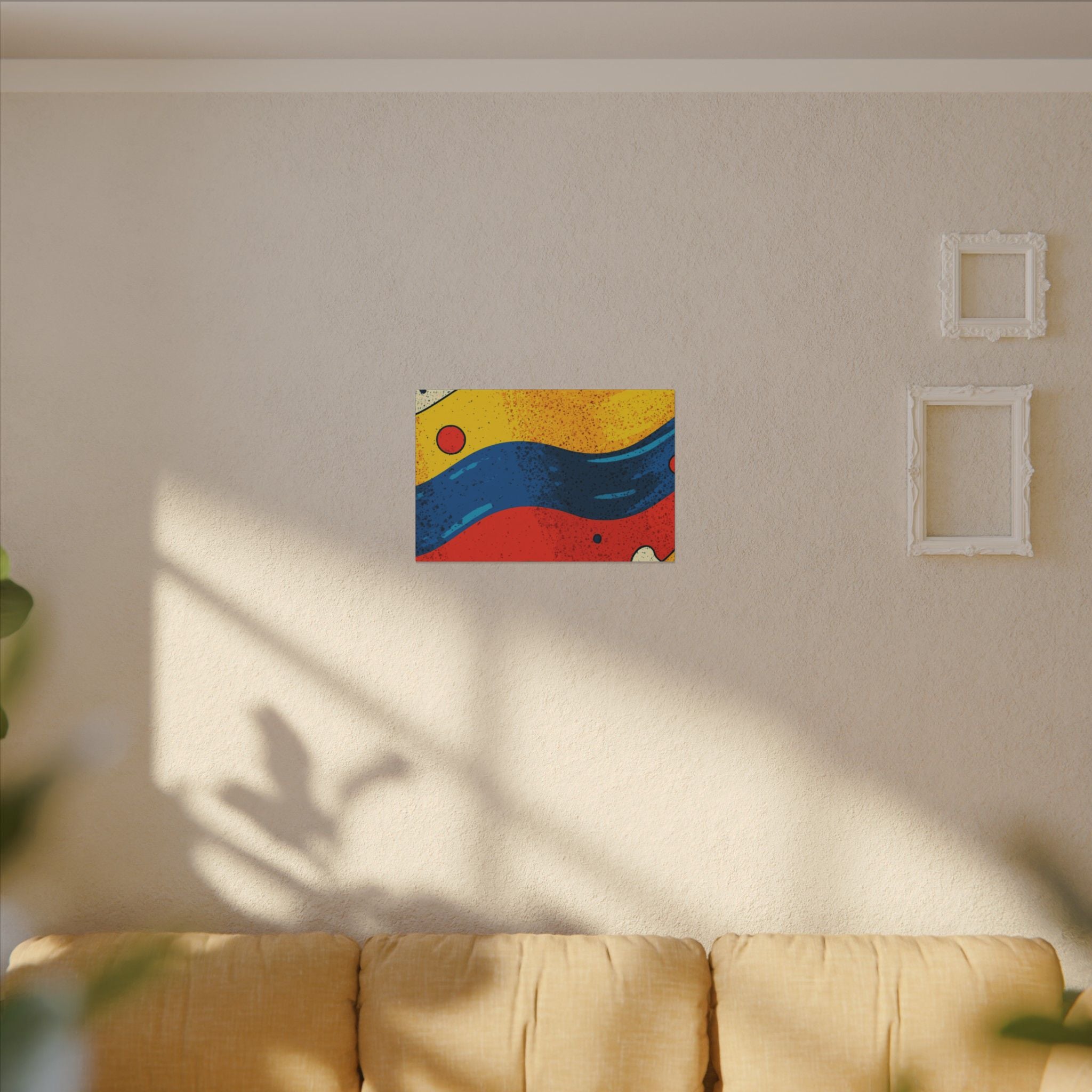 Fluid Dynamics: Retro Abstract Shapes, Mid-Century Modern Motion, Geometric Color Waves   |   Custom Orders Accepted