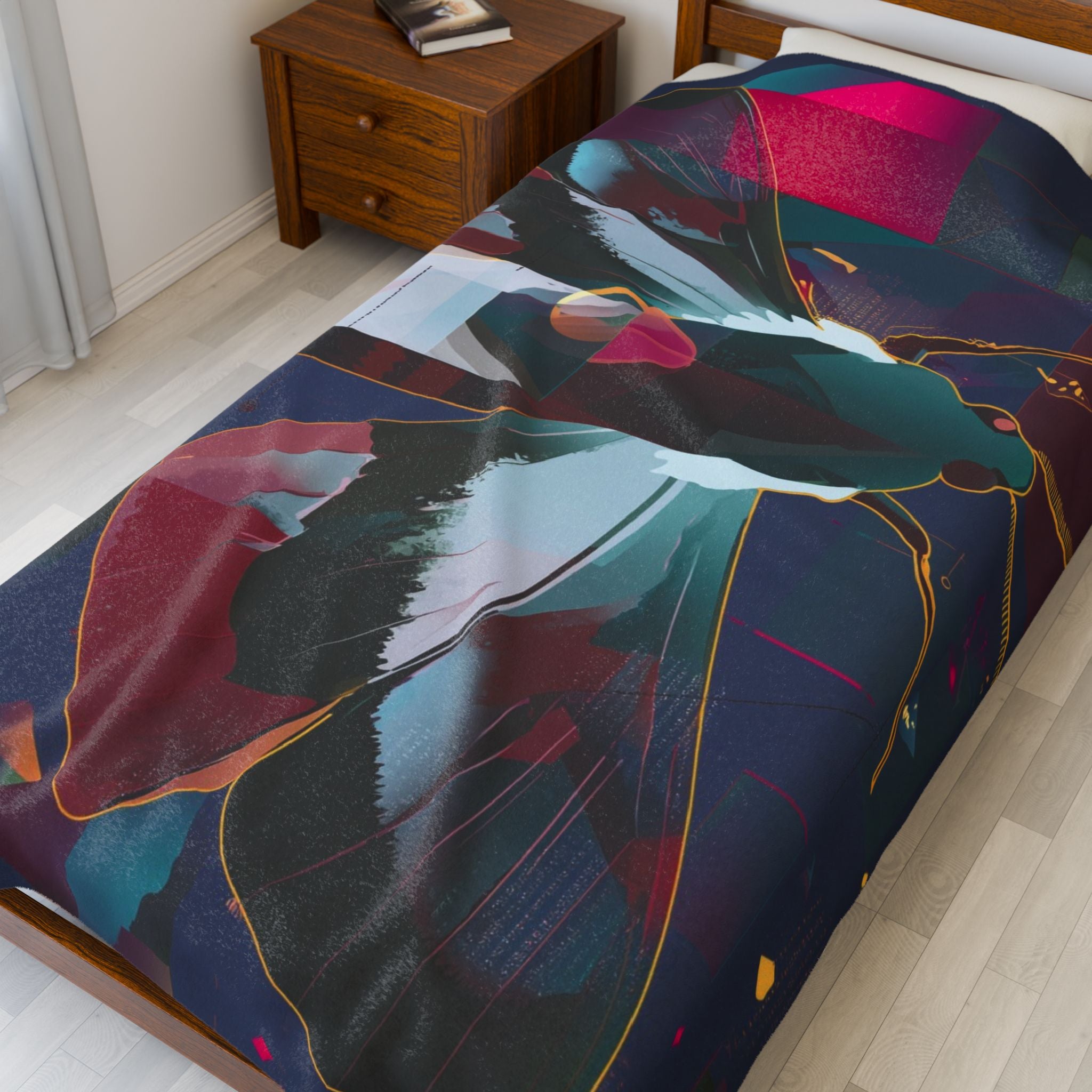 Geometric Flutter: Digital Butterfly Abstraction, Techno-Organic Design   |    Custom Orders Available