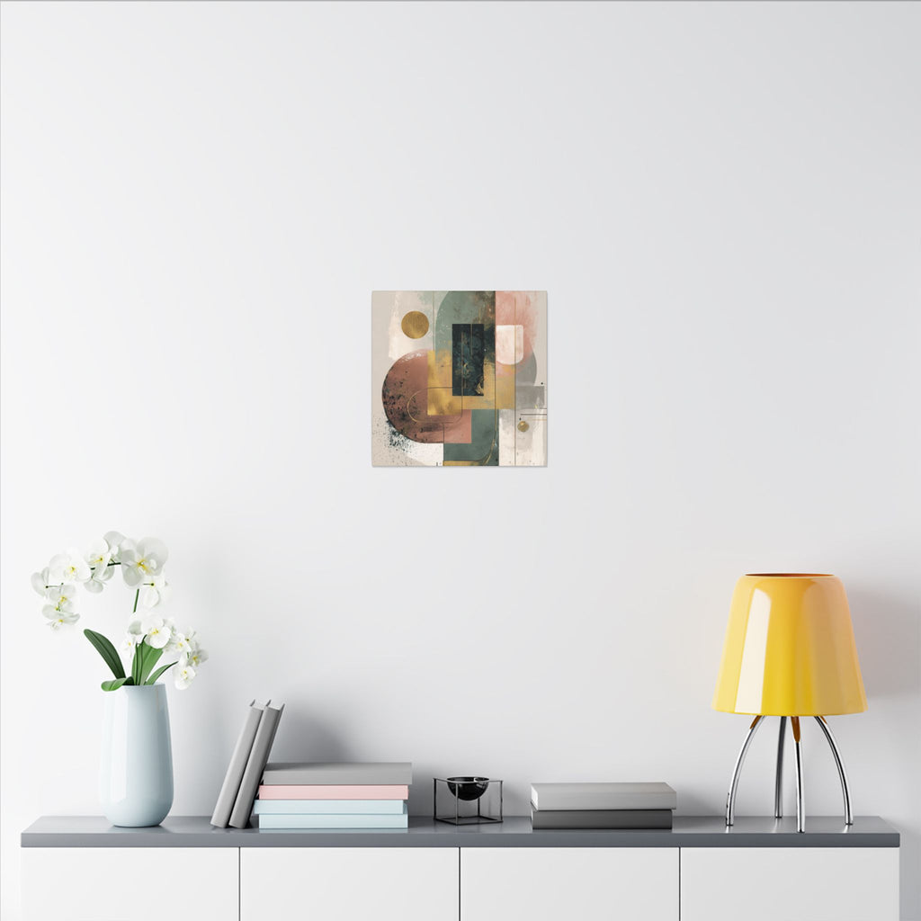 Geometric Harmony: Abstract Composition, Modernist Minimalism, Ethereal Design Layers   |   Custom Orders Accepted