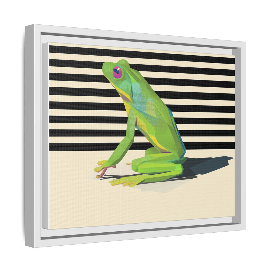Geometric Amphibian: Stylized Frog Design, Modern Minimalist Art Print   |    Custom Orders Available