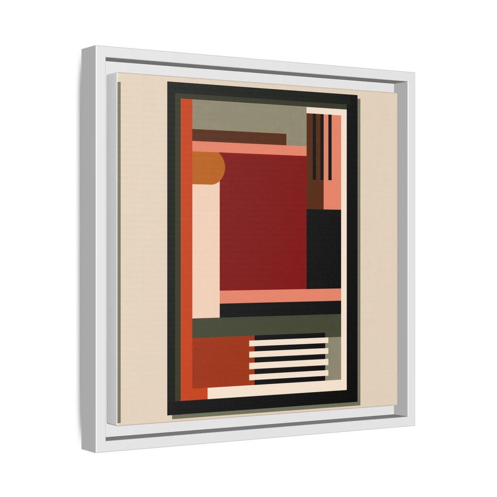 Architectural Geometries: Modern Abstract Composition, Bauhaus-Inspired Design, Geometric Color Blocking   |   Custom Orders Accepted