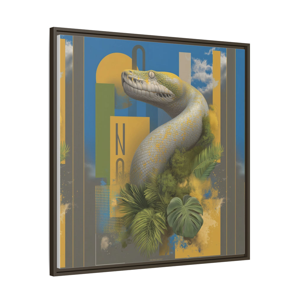 Serpent's Geometry: Tropical Realism, Digital Wildlife Composition   |    Custom Orders Available