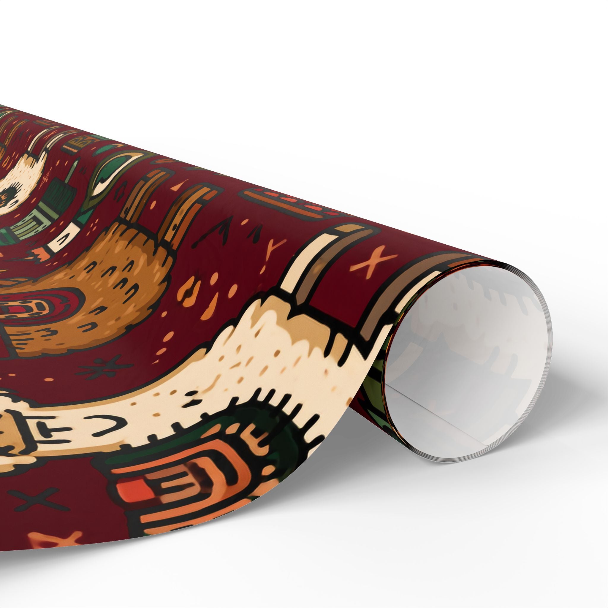 Wrapping Paper, Peruvian Style, Llamas & Alpacas, Inca Design, Gift Wrap, Holiday Gift Wrap, Party Supplies, Decorative Paper, Crafting