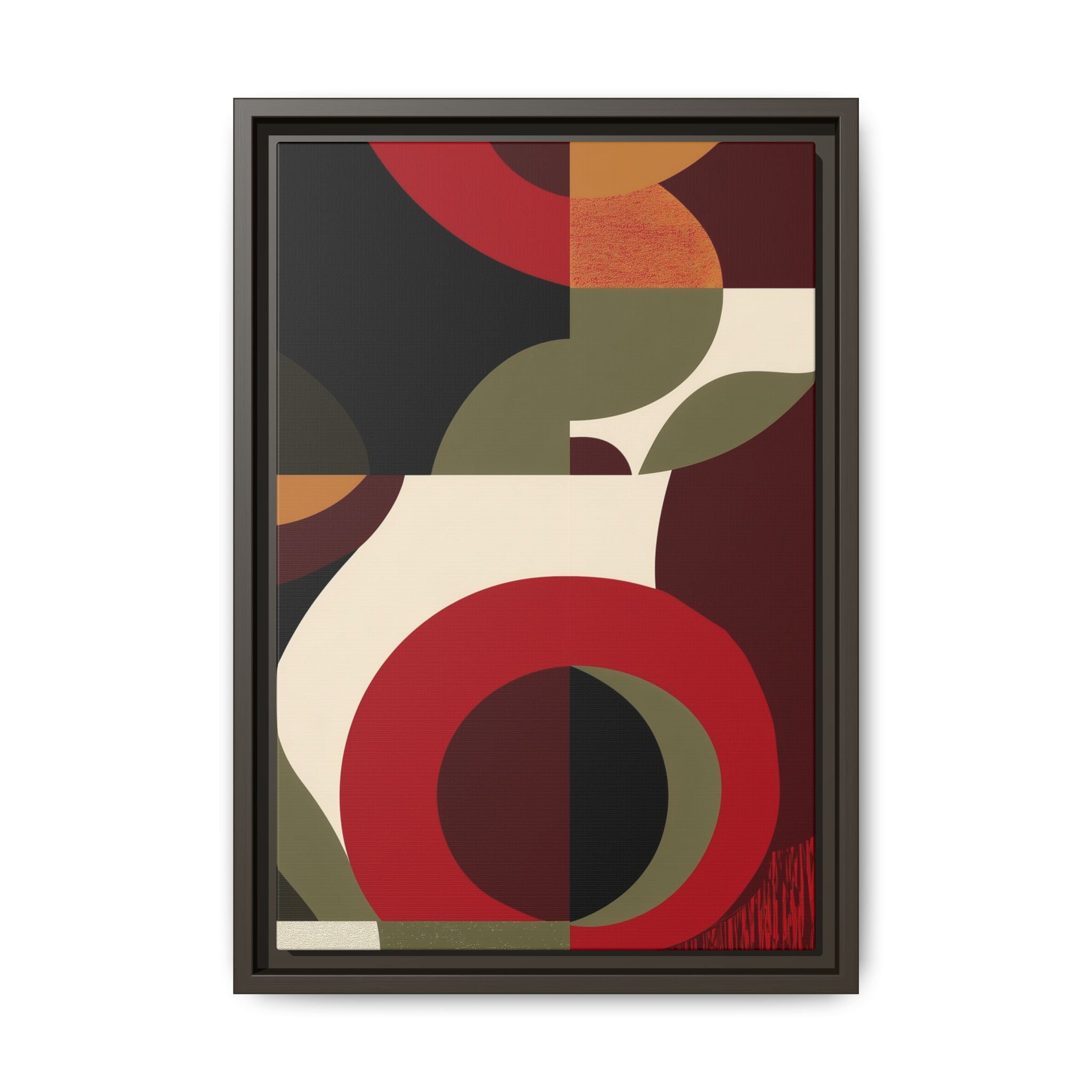 Geometric Intersections: Mid-Century Modern Design, Abstract Architectural Composition, Rhythmic Curved Forms   |   Custom Orders Accepted