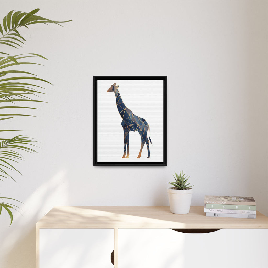 Geometric Giraffe: Modern Wildlife Art, Angular Minimalist Design   |  Personalized & Custom Orders Available