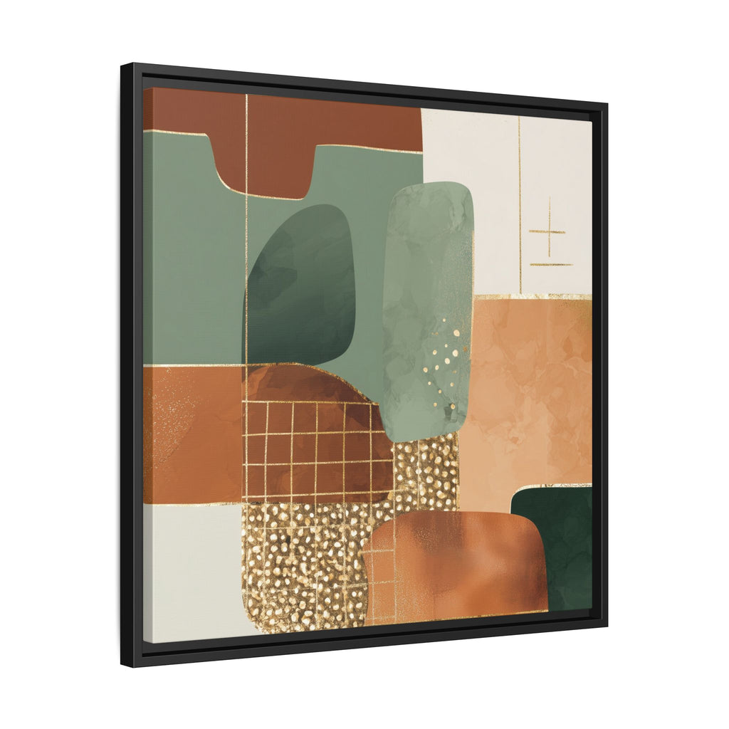 Geometric Harmony: Abstract Minimalist Art, Mid-Century Modern Design, Organic Shapes Composition   |   Custom Orders Accepted