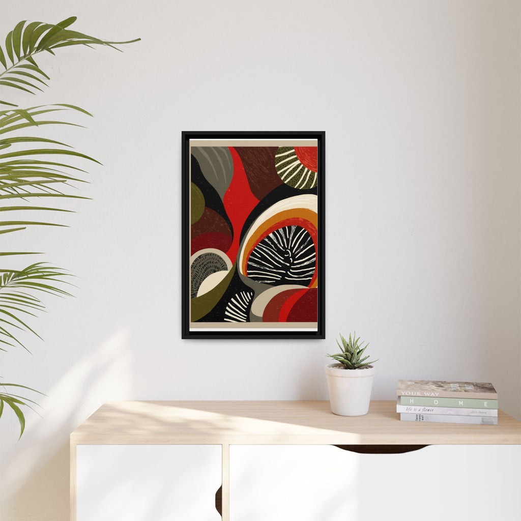 Geometric Rhythm: Abstract Composition, Mid-Century Modern Art, Radial Design Inspiration   |   Custom Orders Accepted