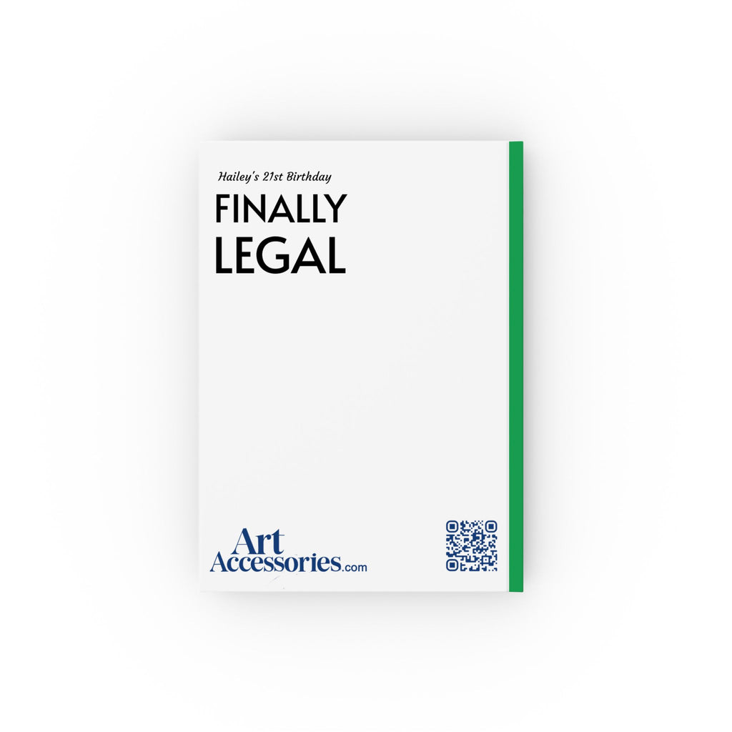 Customizeable Vibrant  Snake Hard Back Journal - Perfect for Nature Lovers, Birthday Gifts, Eco-Friendly Stationery, Art Lovers, and Writing