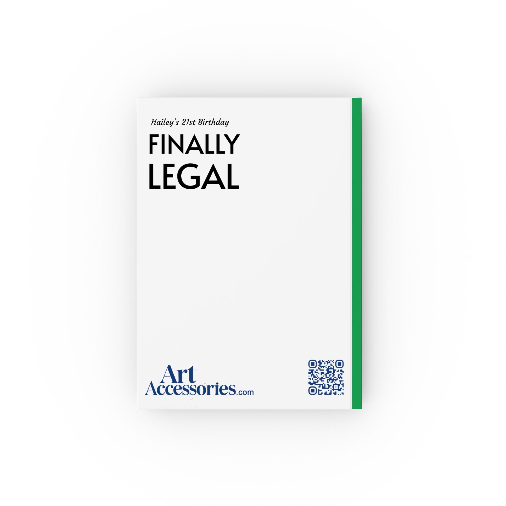 Customizeable Vibrant  Snake Hard Back Journal - Perfect for Nature Lovers, Birthday Gifts, Eco-Friendly Stationery, Art Lovers, and Writing