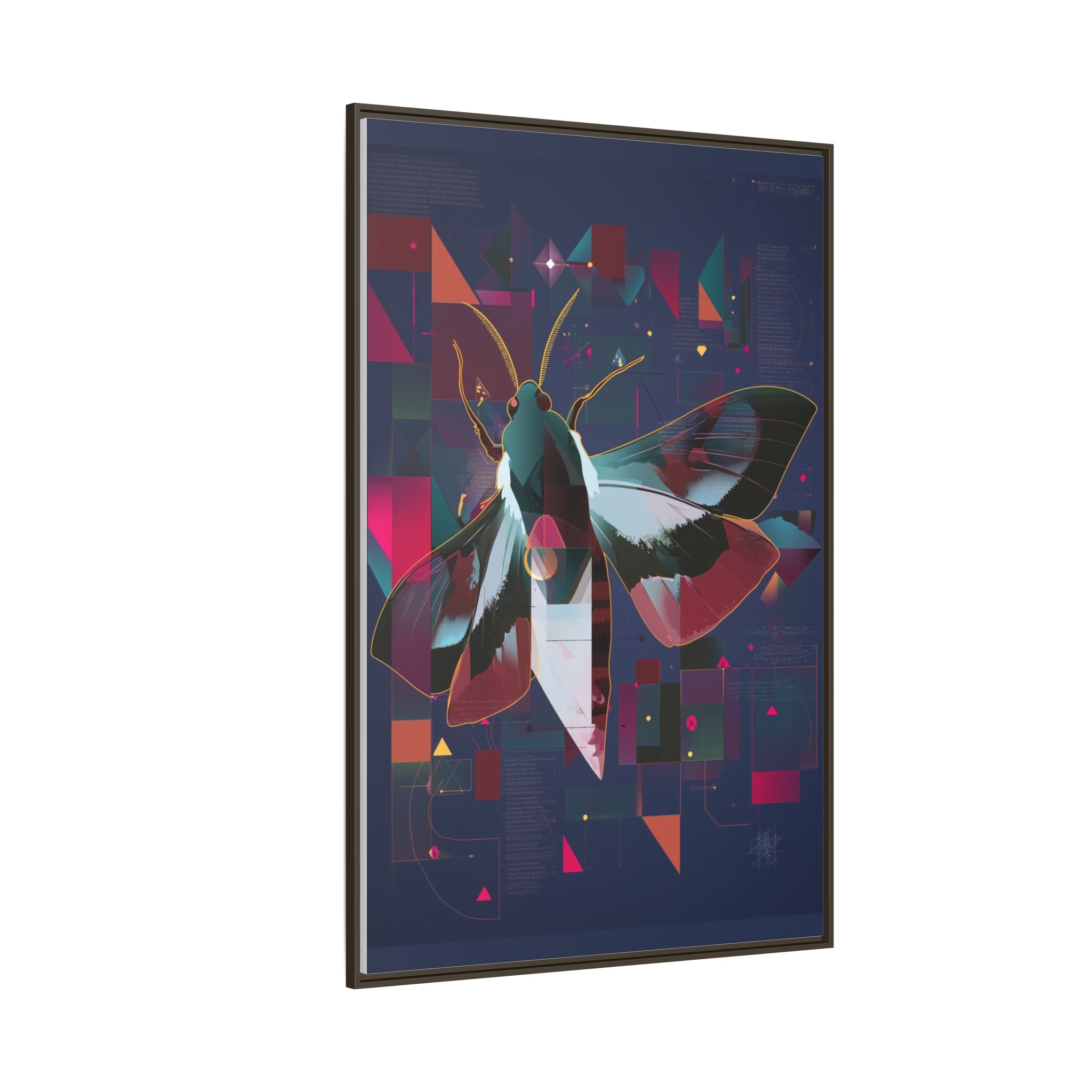 Digital Metamorphosis: Geometric Butterfly, Technological Nature   |    Custom Orders Available