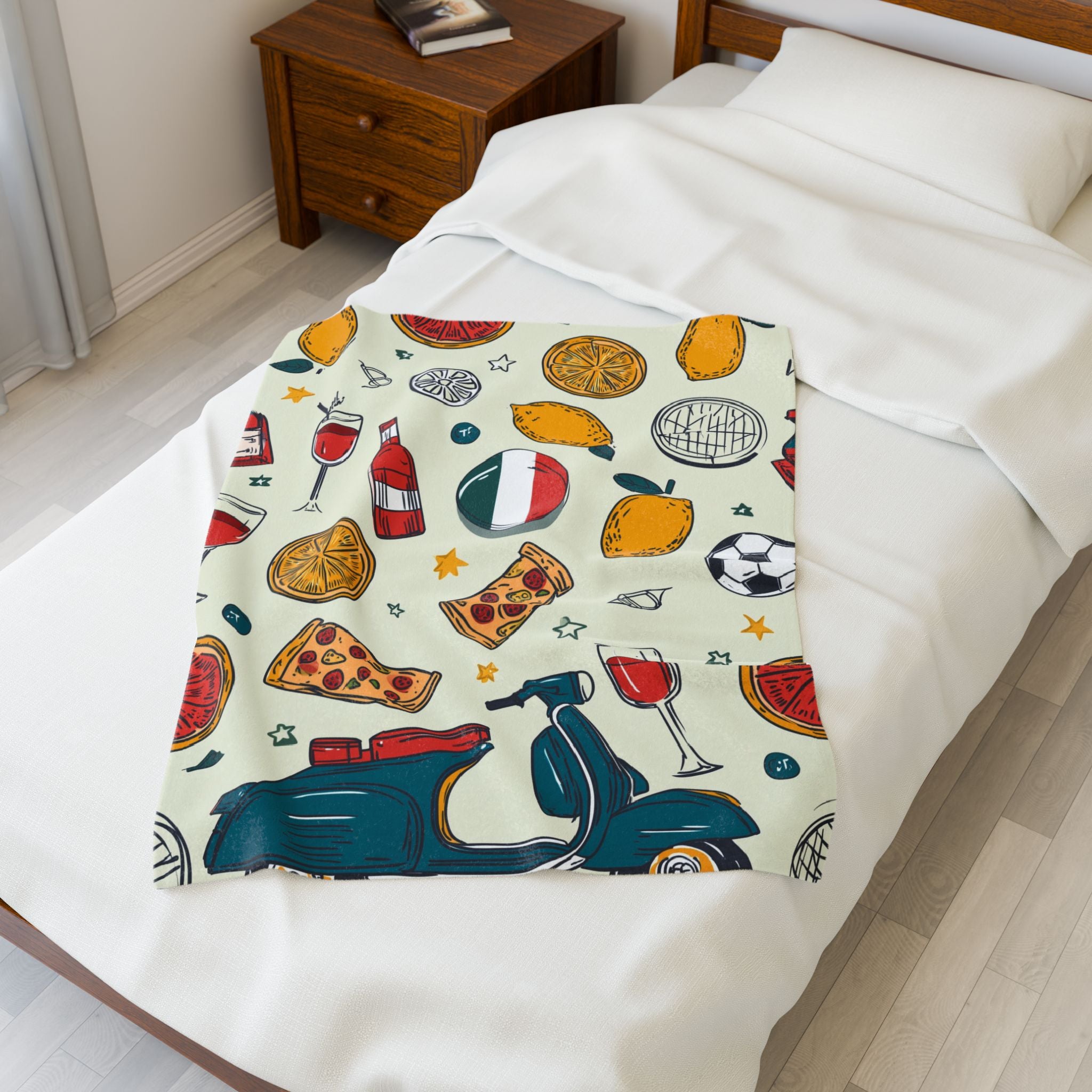 Italian Vibes: Dolce Vita Illustrated, Cultural Mosaic Pattern   |   Custom Orders Accepted