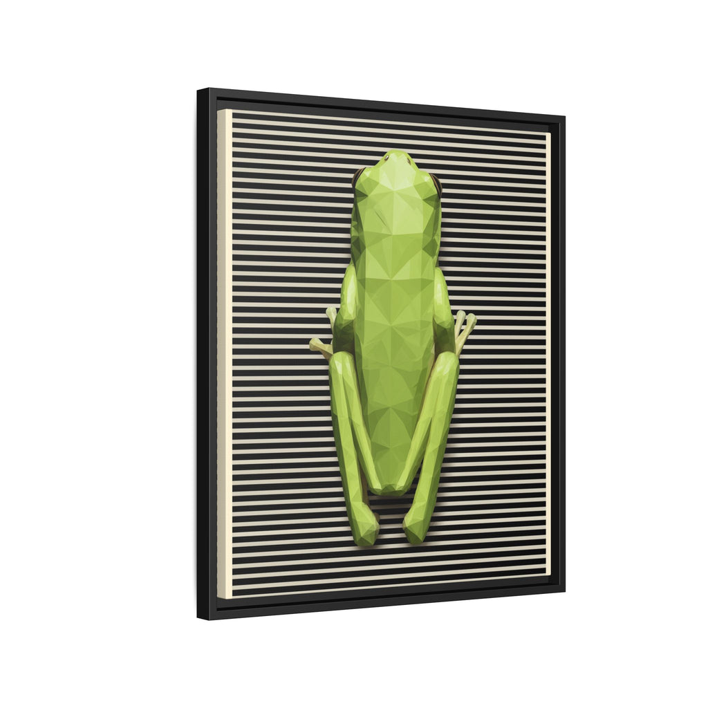 Geometric Amphibian: Low-Poly Frog Design, Digital Art Minimalism   |  Personalized & Custom Orders Available