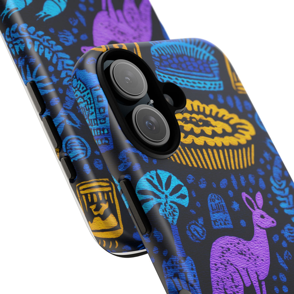 Australian-themed iPhone Case, Tough Phone Cover, Unique Gift for Travelers, Cute Animal Design, Festival & Holiday Accessory