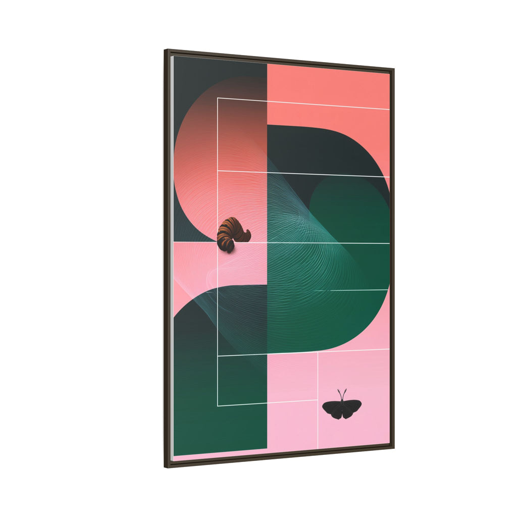 Metamorphosis in Geometric Harmony: Nature's Transformation, Abstract Design Exploration   |    Custom Orders Available