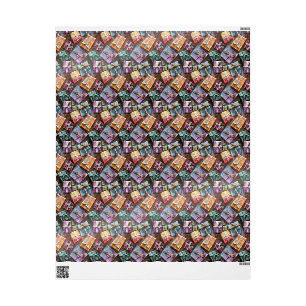 Wrapping Paper — Colorful Quilt Patch Pattern Gift Wrap (Holiday, Birthday, Craft Lovers)