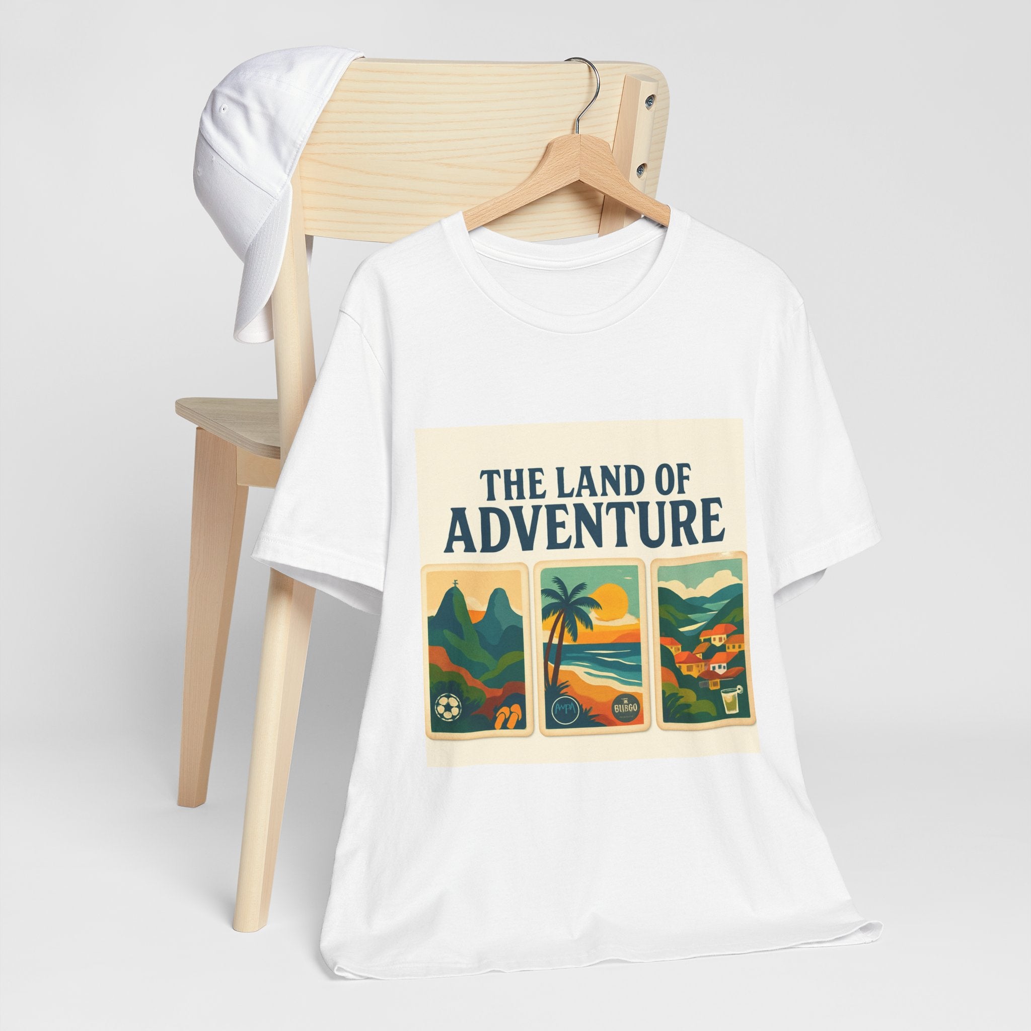 Brazil Holiday Tee — Festive Brazilian Flag Short Sleeve Shirt