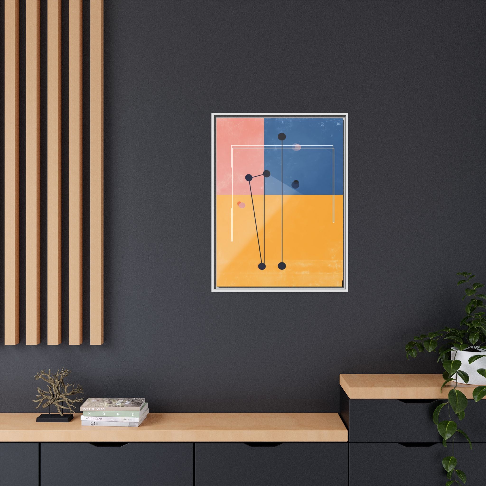 Nexus of Connection: Geometric Abstraction, Modernist Composition, Digital Color Blocks   |   Custom Orders Accepted