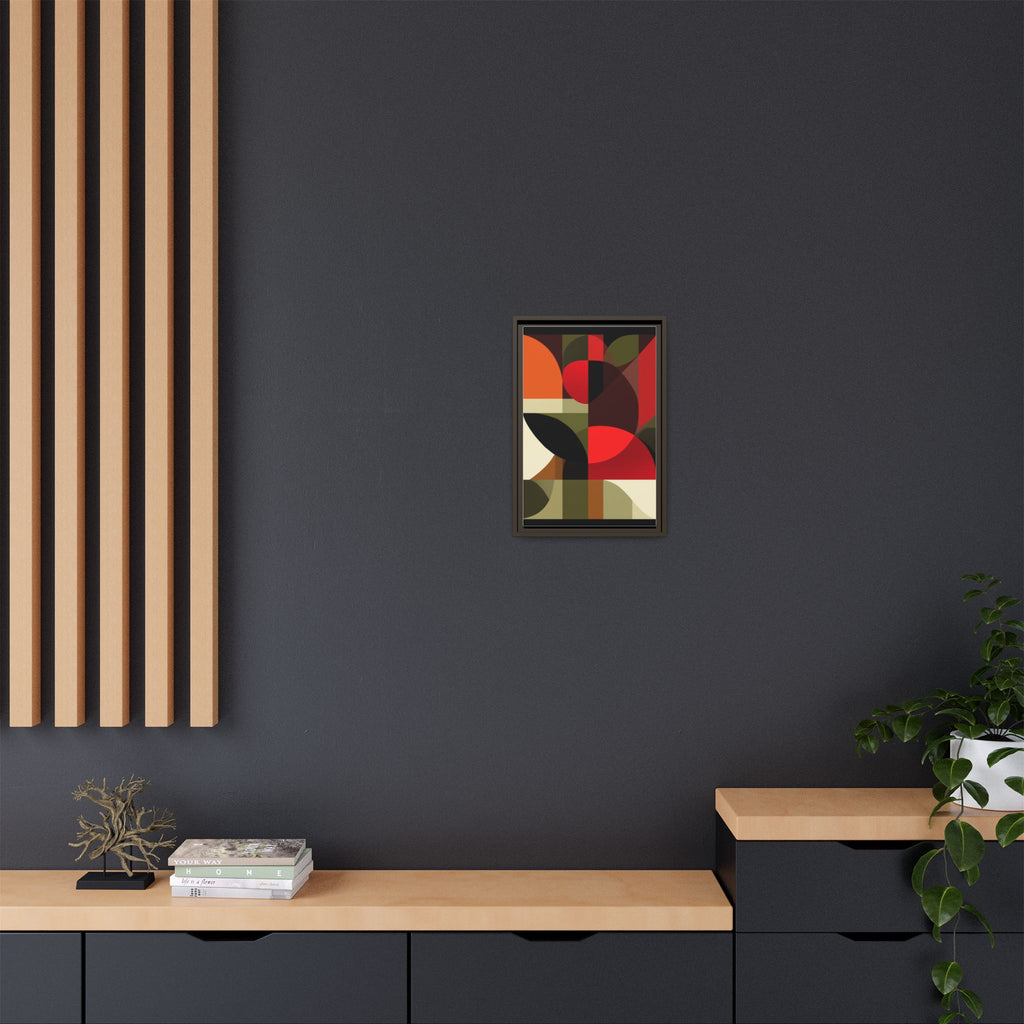 Geometric Fusion: Modern Abstract Composition, Cubist Color Blocks, Architectural Form Harmony   |   Custom Orders Accepted