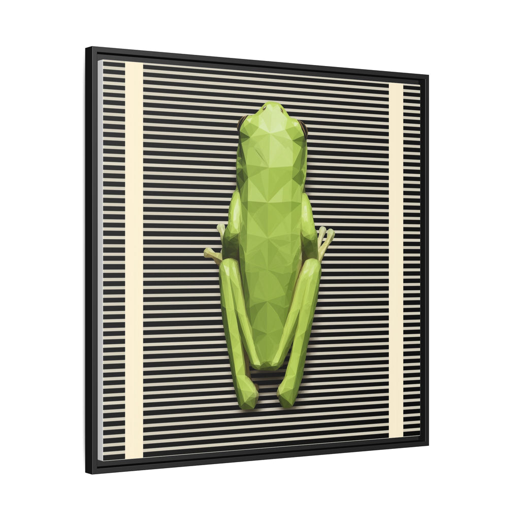 Geometric Amphibian: Low-Poly Frog Design, Digital Art Minimalism   |  Personalized & Custom Orders Available