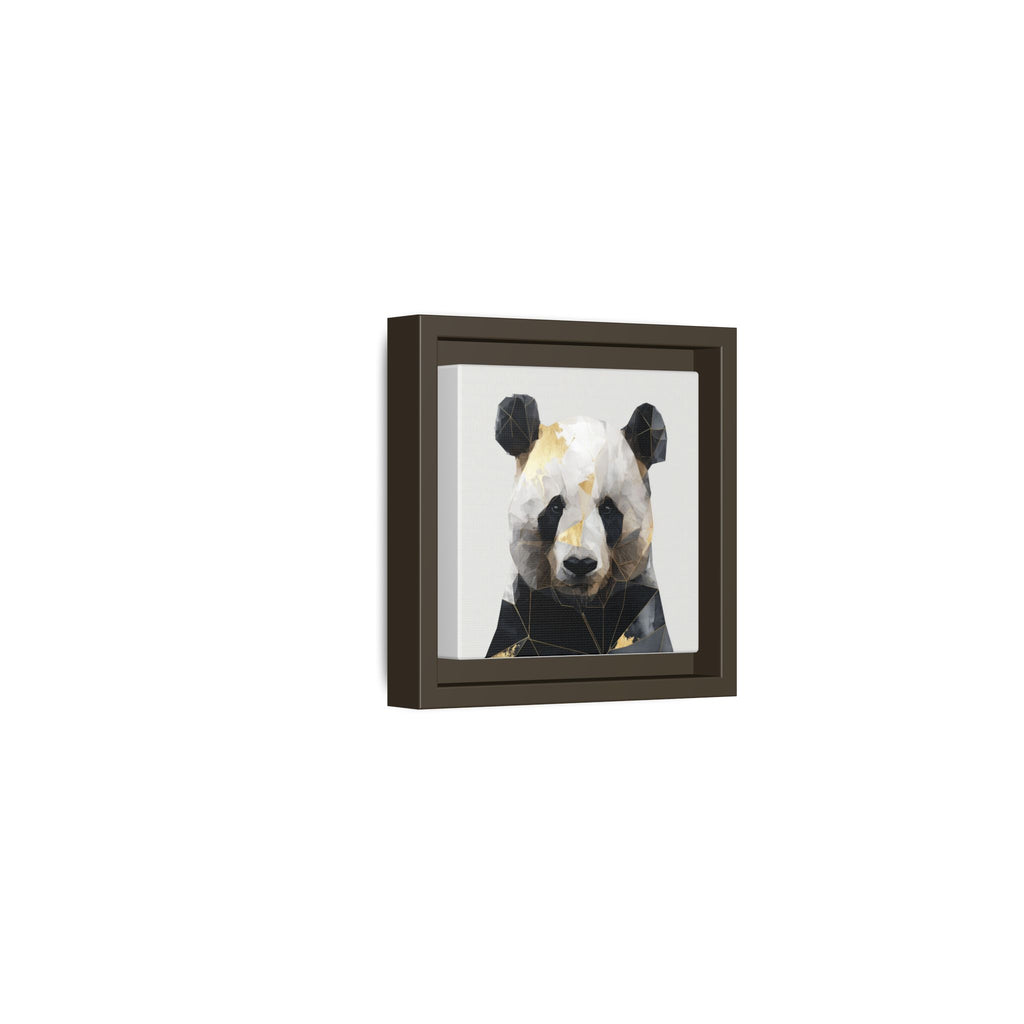 Fractal Panda: Geometric Digital Art, Low Poly Wildlife Portrait   |  Personalized & Custom Orders Available