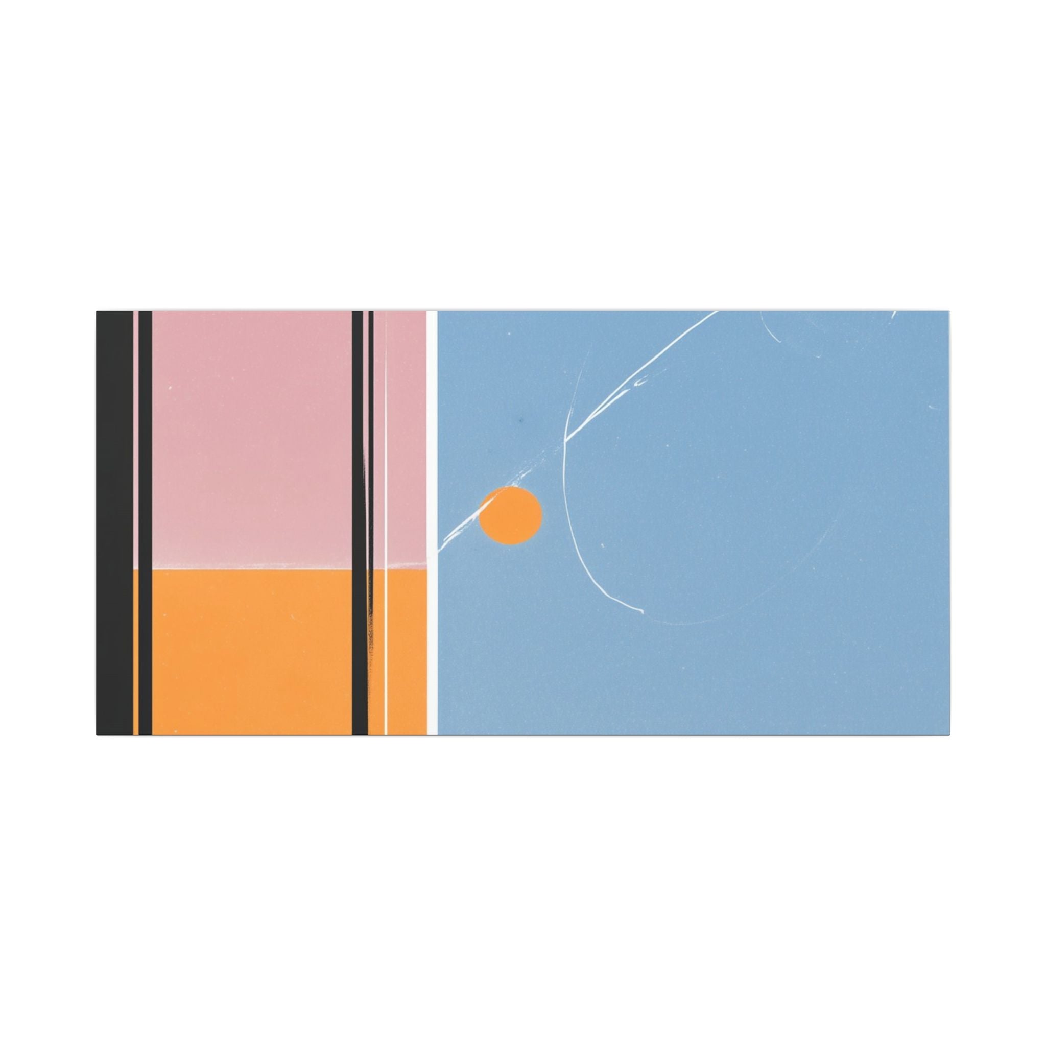 Geometric Harmony: Abstract Minimalist Composition, Modernist Color Fields, Constructivist Design Principles   |   Custom Orders Accepted