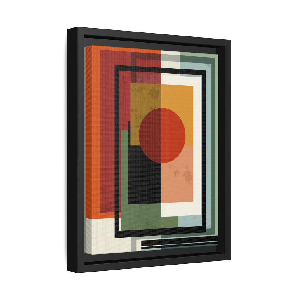 Geometric Harmonies: Mid-Century Modern Composition, Constructivist Inspiration, Abstract Rectangular Interplay   |   Custom Orders Accepted