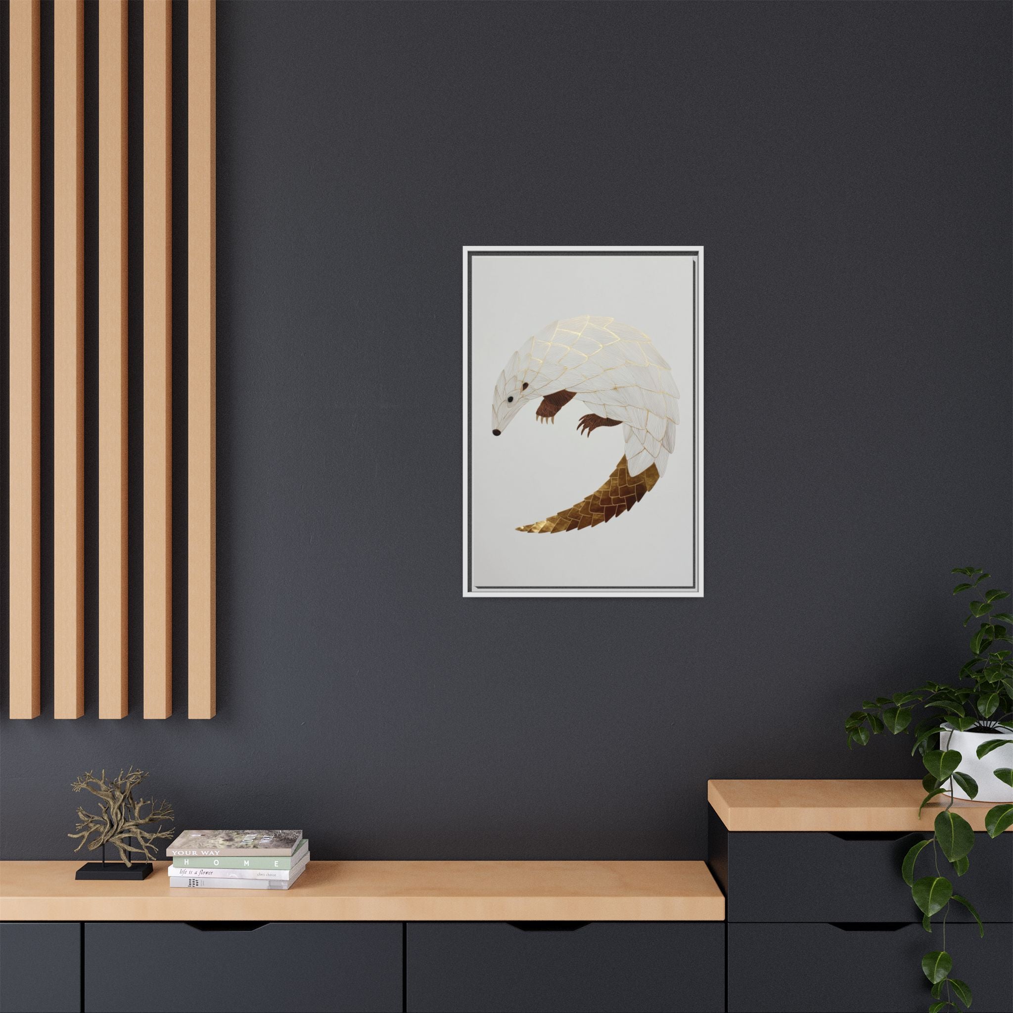 Geometric Hedgehog: Architectural Animal Portrait, Layered Geometric Illustration   |  Personalized & Custom Orders Available