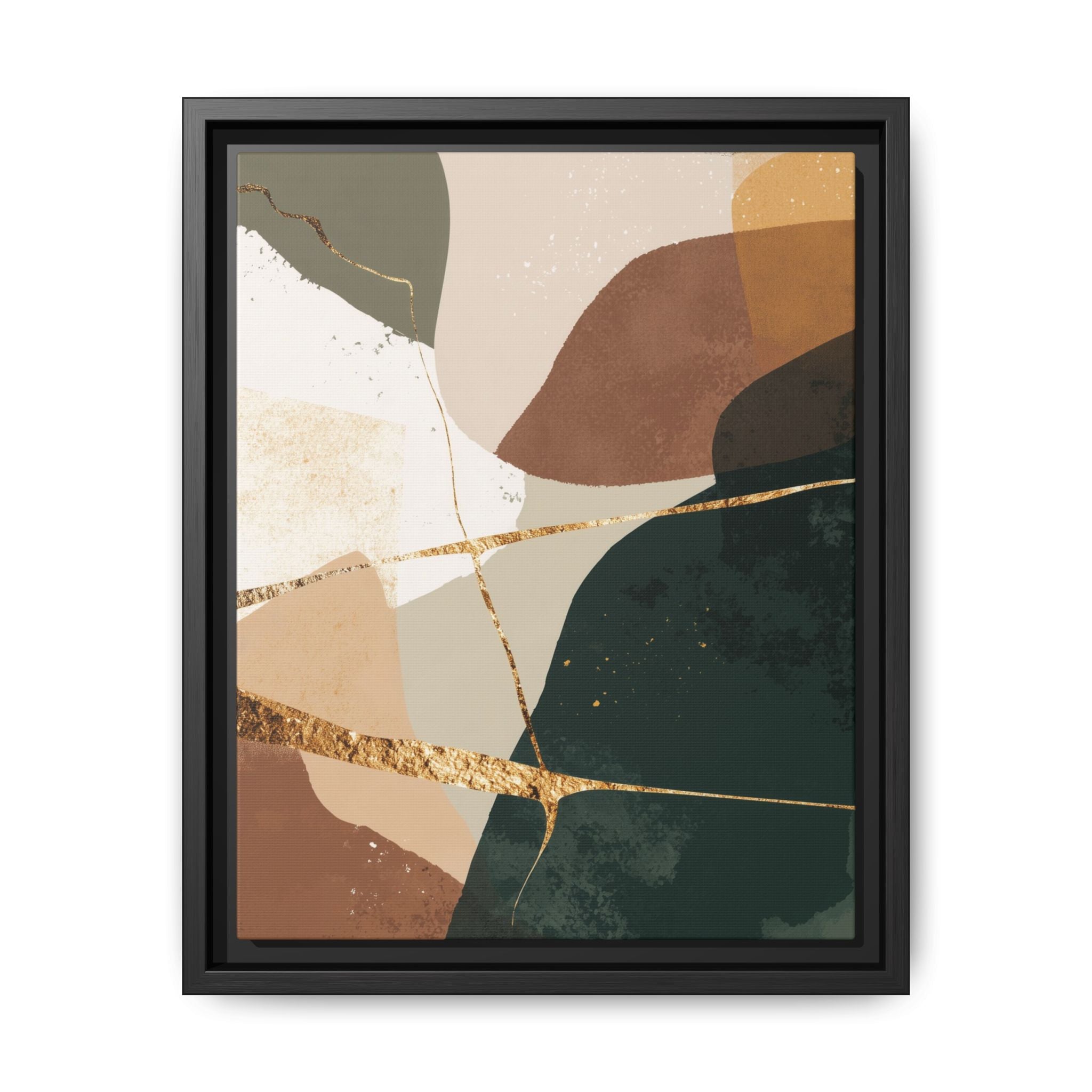 Geological Whispers: Organic Abstractions, Metallic Landscapes, Contemporary Minimalist Design   |   Custom Orders Accepted