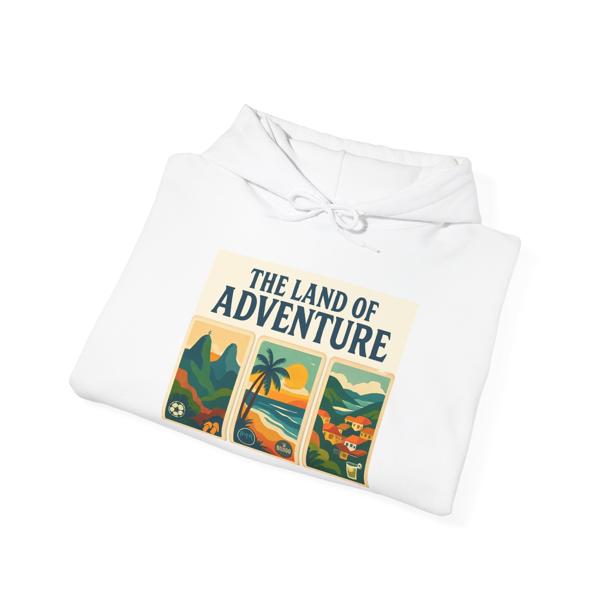 Rio De Janeiro Themed - Unisex Heavy Blend™ Hooded Sweatshirt