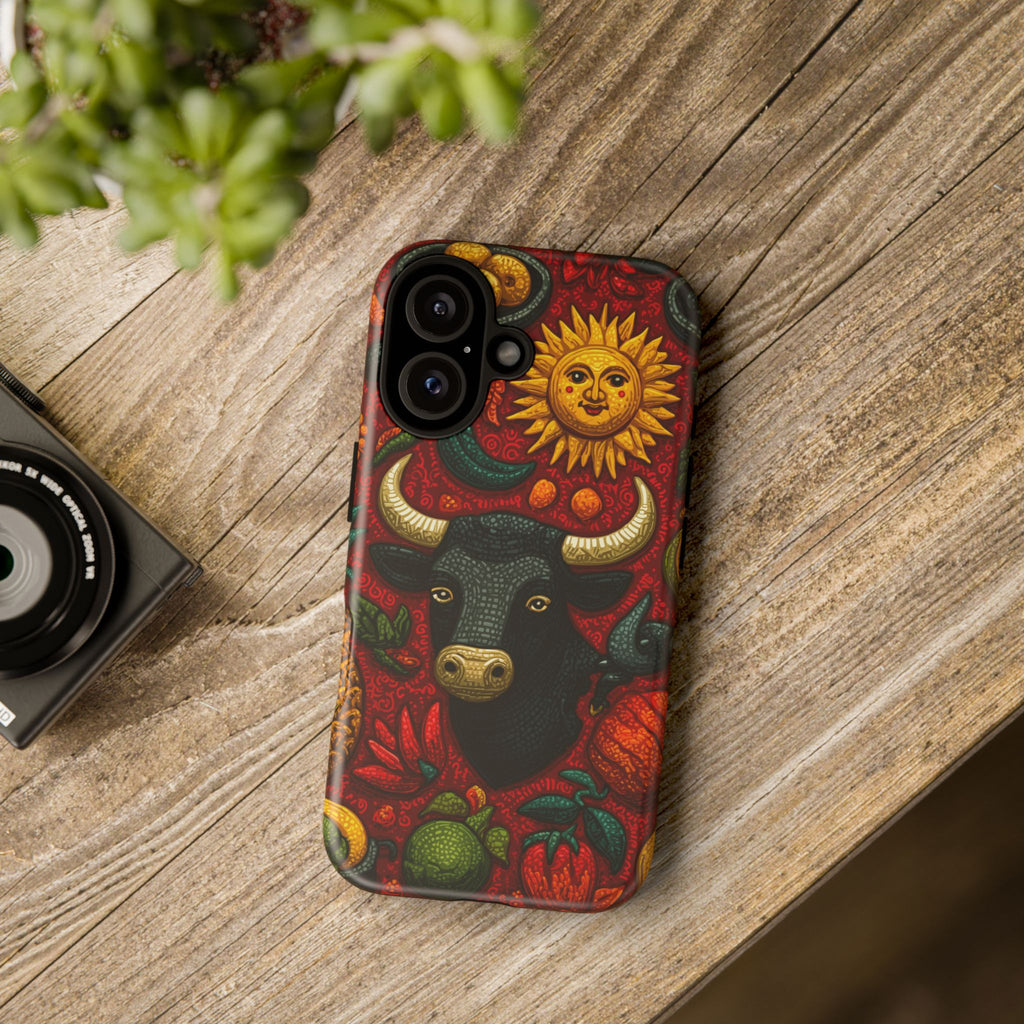 Vibrant Phone Case featuring Spanish Culture | Tough Cases | Travel Gift, Art Lover's Accessory, Colorful Cover, Unique Design