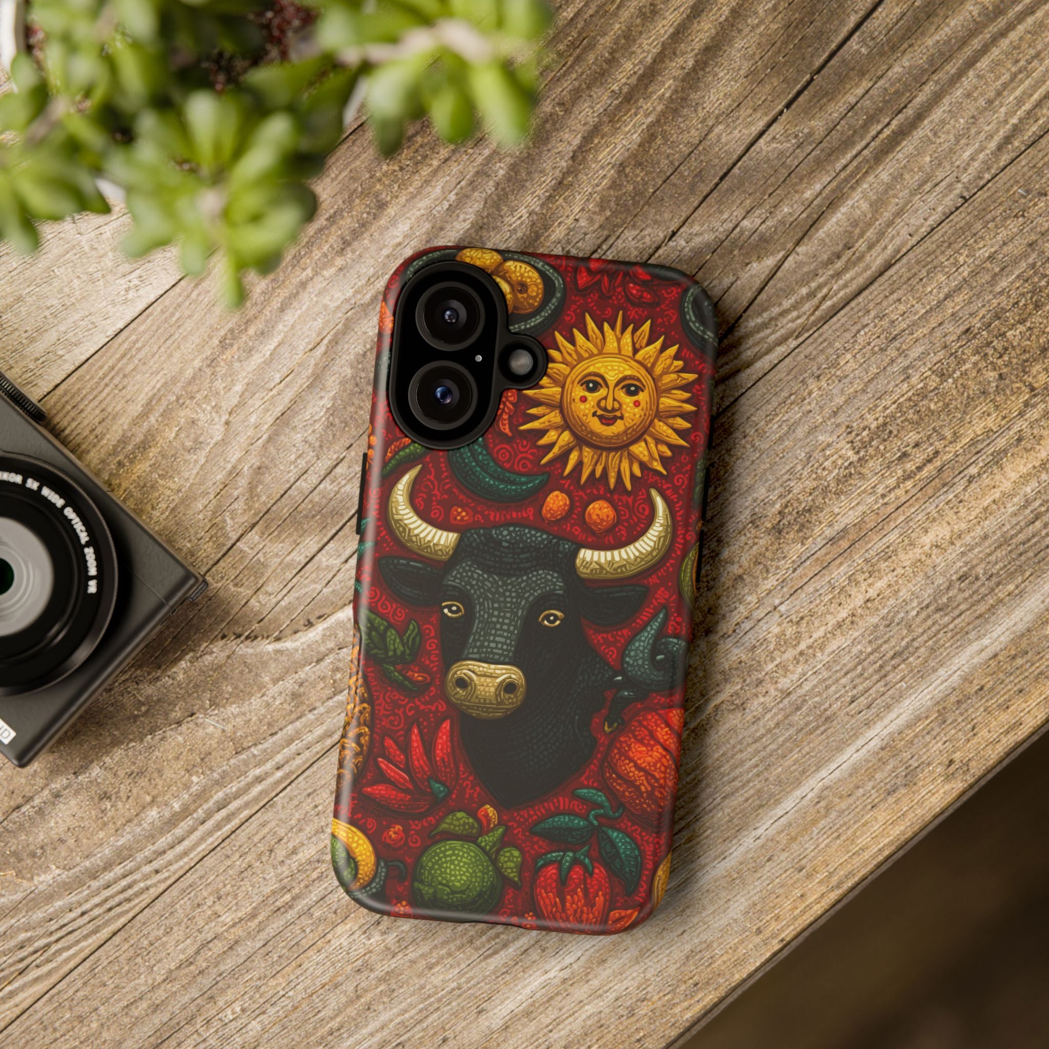 Vibrant Phone Case featuring Spanish Culture | Tough Cases | Travel Gift, Art Lover's Accessory, Colorful Cover, Unique Design