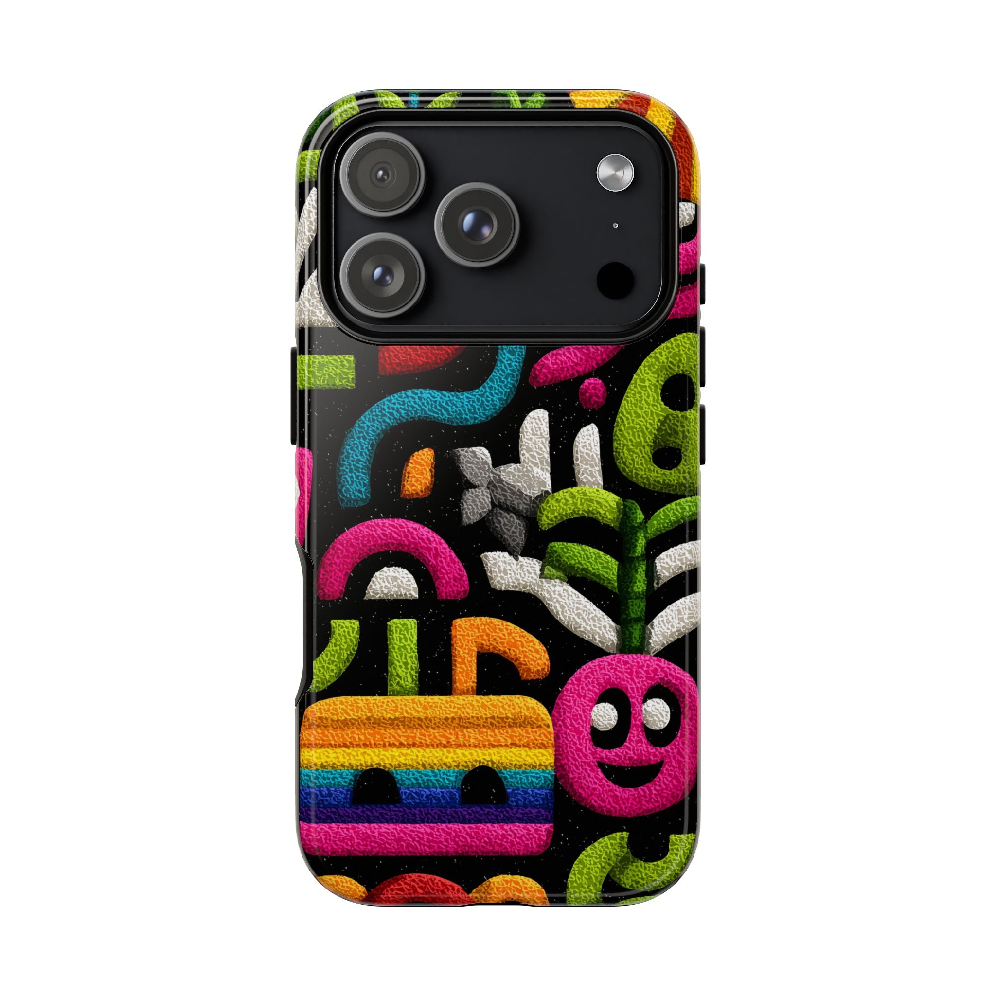 Vibrant Phone Case - Tough Cases | Funky, Colorful, Unique Design for Personalization, Gift, Accessory, Protection, Trendy Style