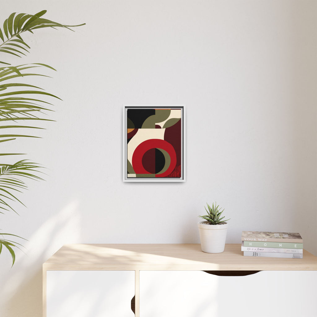 Geometric Intersections: Mid-Century Modern Design, Abstract Architectural Composition, Rhythmic Curved Forms   |   Custom Orders Accepted