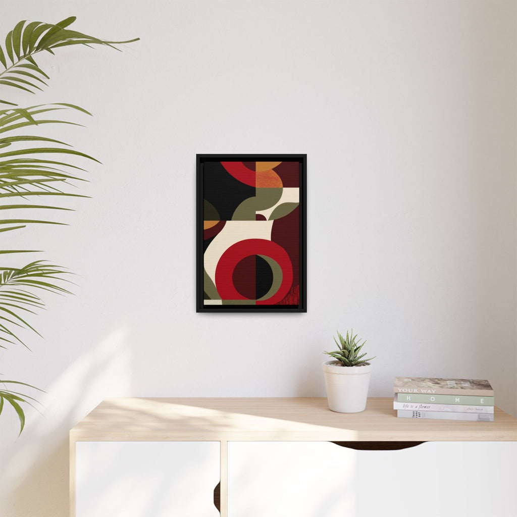 Geometric Intersections: Mid-Century Modern Design, Abstract Architectural Composition, Rhythmic Curved Forms   |   Custom Orders Accepted