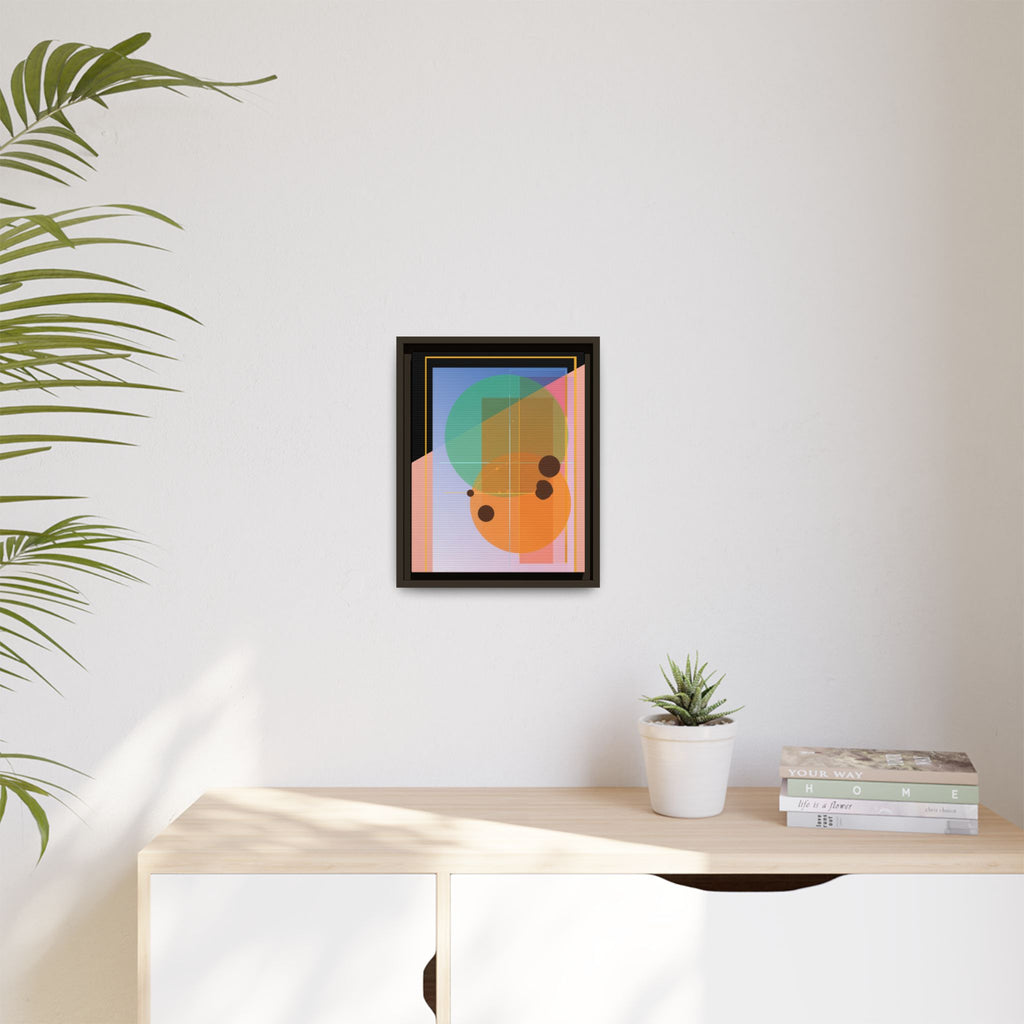 Geometric Harmony: Abstract Composition, Overlapping Shapes, Precision Design   |   Custom Orders Accepted