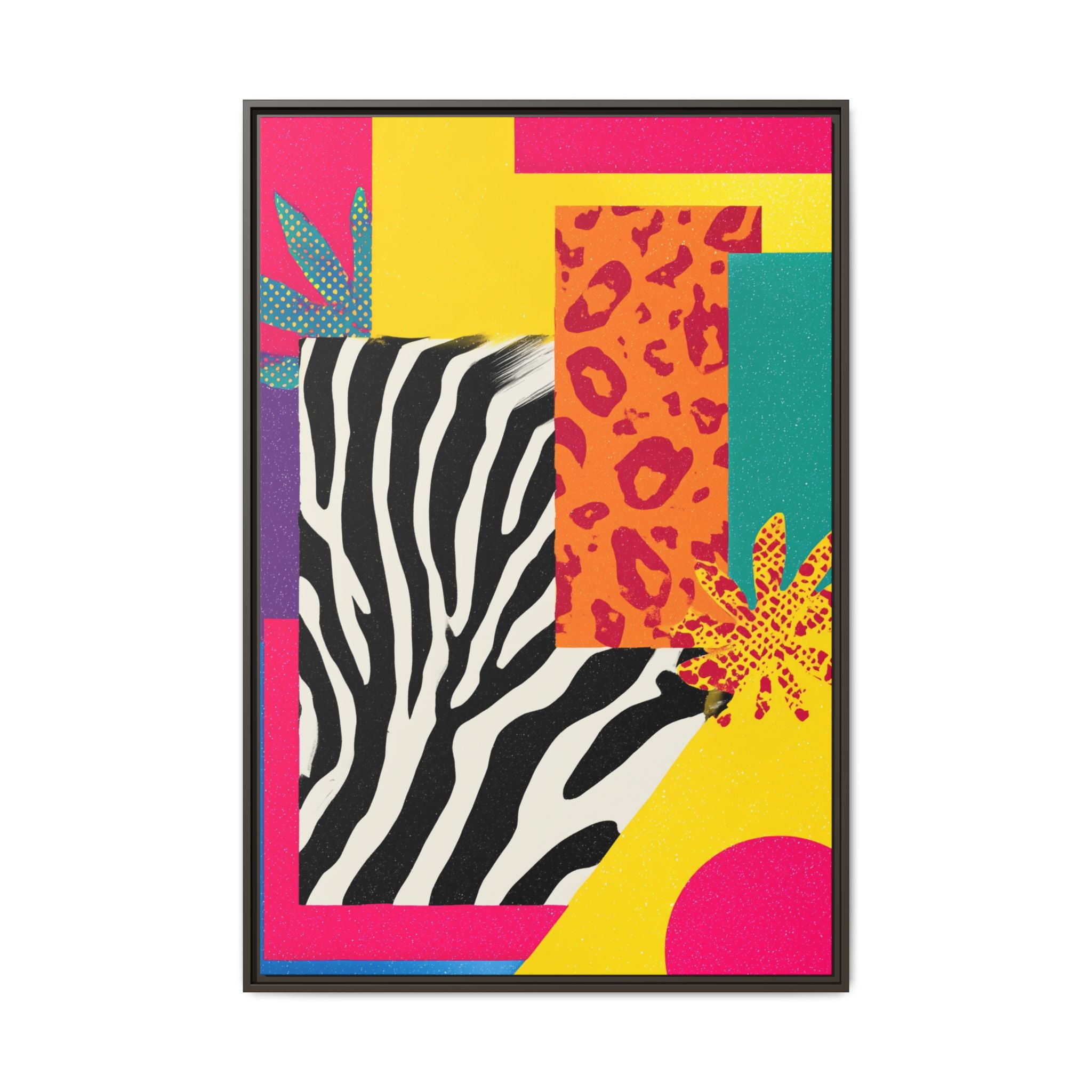 Vibrant Framed Art Print, Colorful Wall Decor, Modern Home Art, Statement Piece for Living Room, Unique Gift, Boho Decor