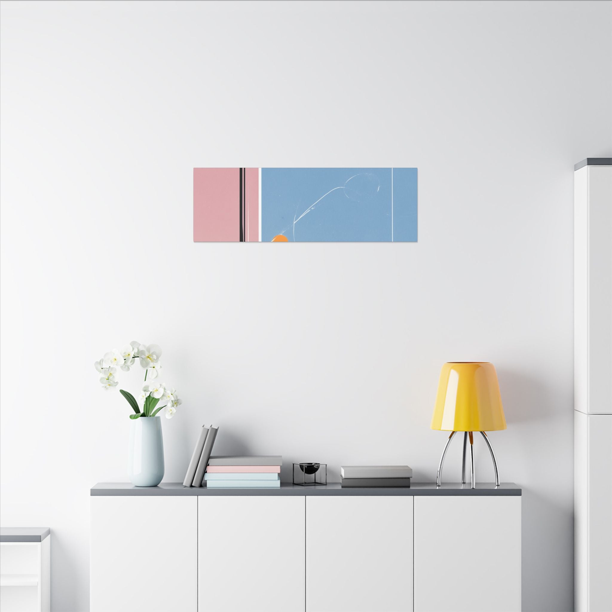 Geometric Harmony: Abstract Minimalist Composition, Modernist Color Fields, Constructivist Design Principles   |   Custom Orders Accepted