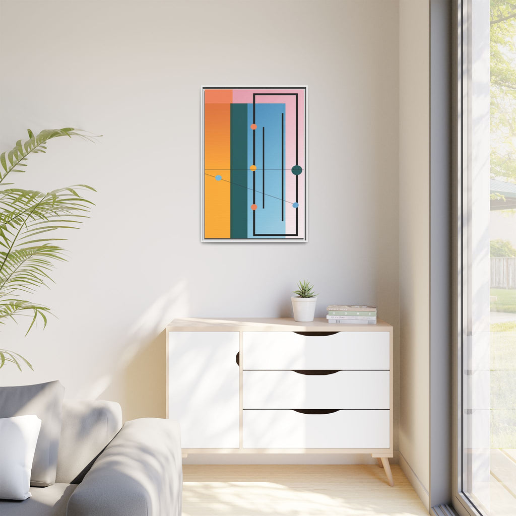 Geometric Harmony: Constructivist Color Planes, Modernist Composition, Abstract Spatial Rhythm   |   Custom Orders Accepted