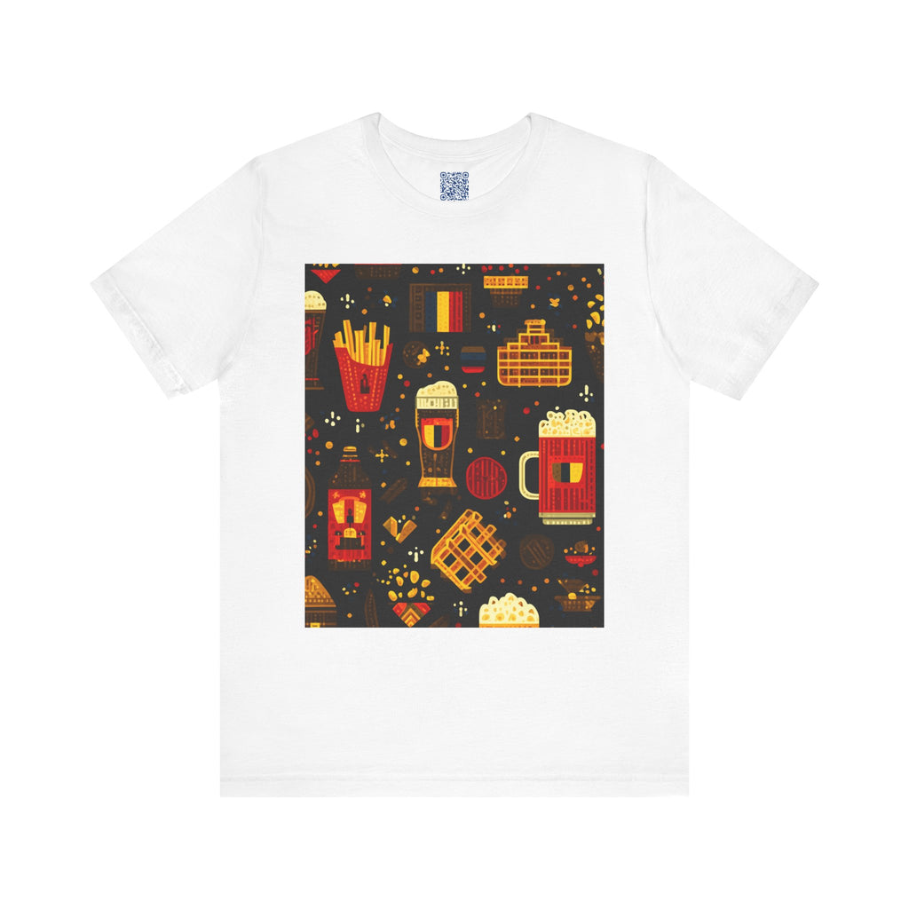 Fun Foodie Unisex Tee - Perfect for Food Lovers, Casual Outings, Festivals, Birthdays, and Everyday Wear, Snack-Themed T-Shirt, Gifts