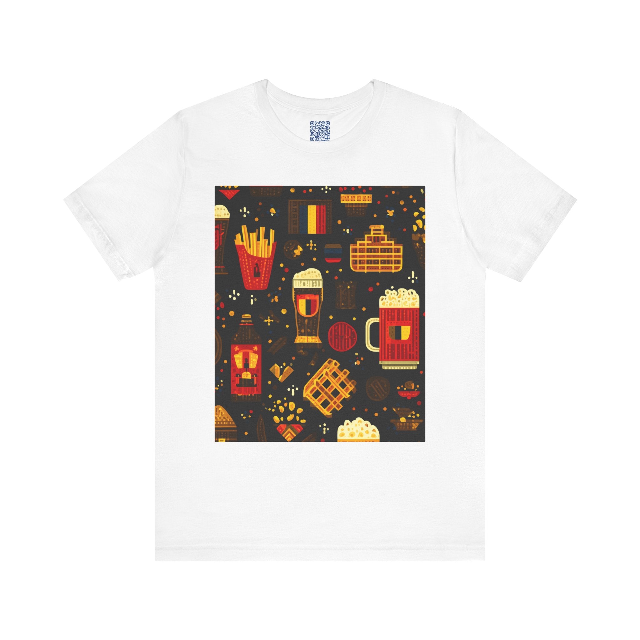 Fun Foodie Unisex Tee - Perfect for Food Lovers, Casual Outings, Festivals, Birthdays, and Everyday Wear, Snack-Themed T-Shirt, Gifts