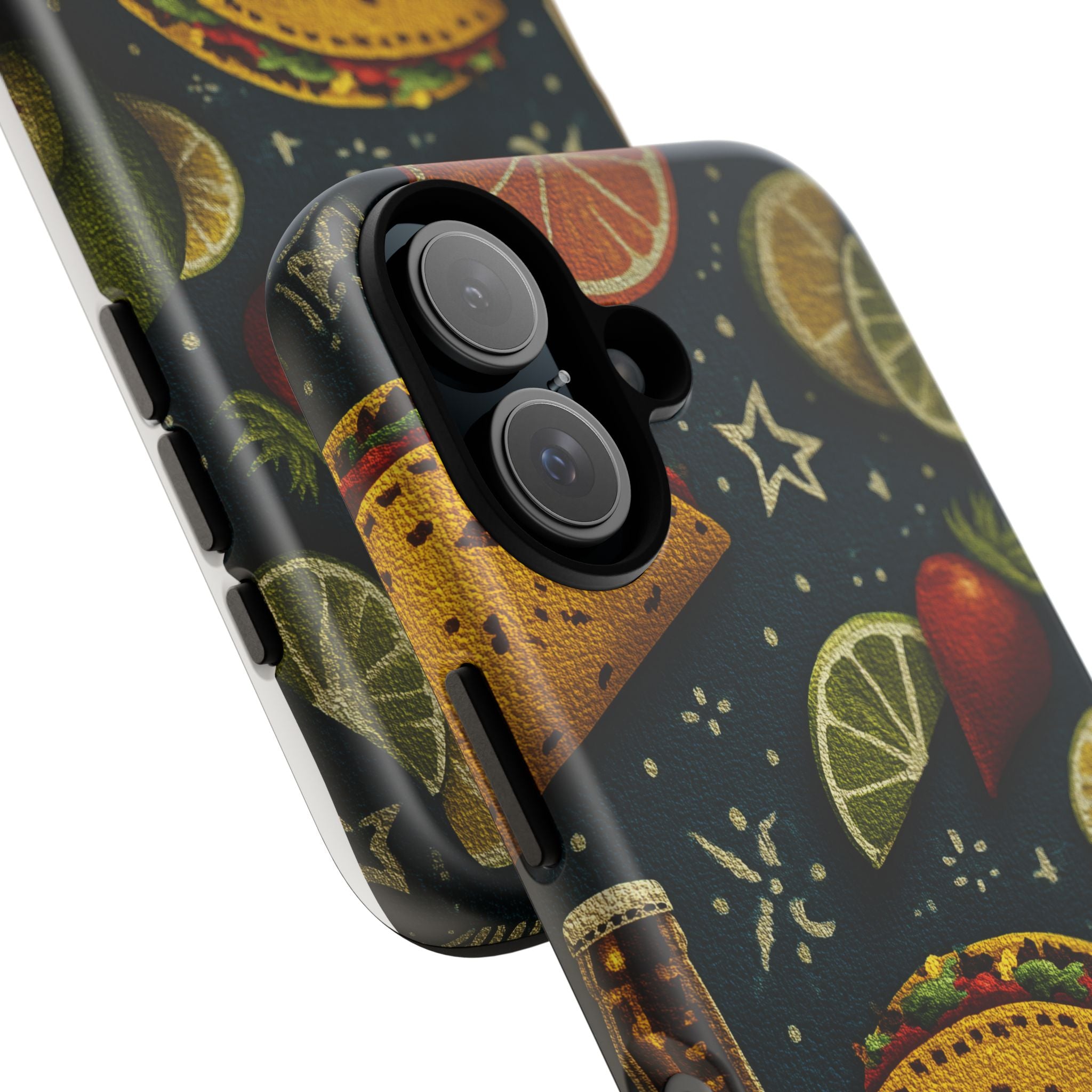 Colorful Mexican Foodie Phone Case - Tough Cases Featuring Tacos, Avocados, Perfect for Food Lovers, Gift for Foodies, Fun