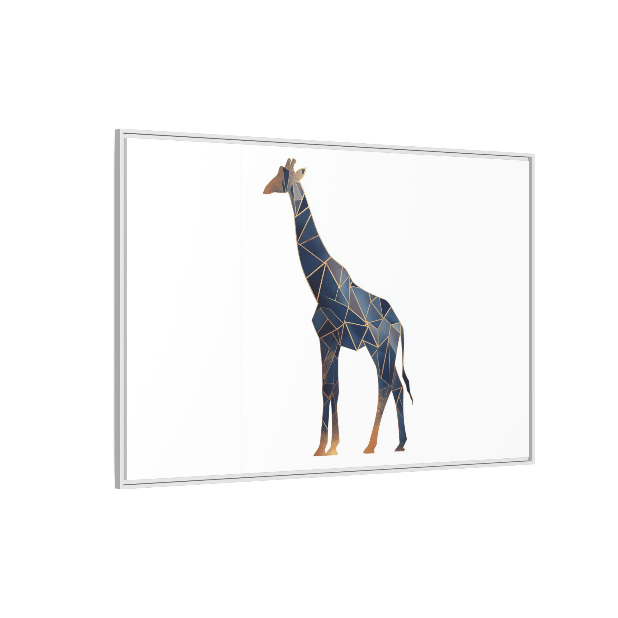Geometric Giraffe: Modern Wildlife Art, Angular Minimalist Design   |  Personalized & Custom Orders Available