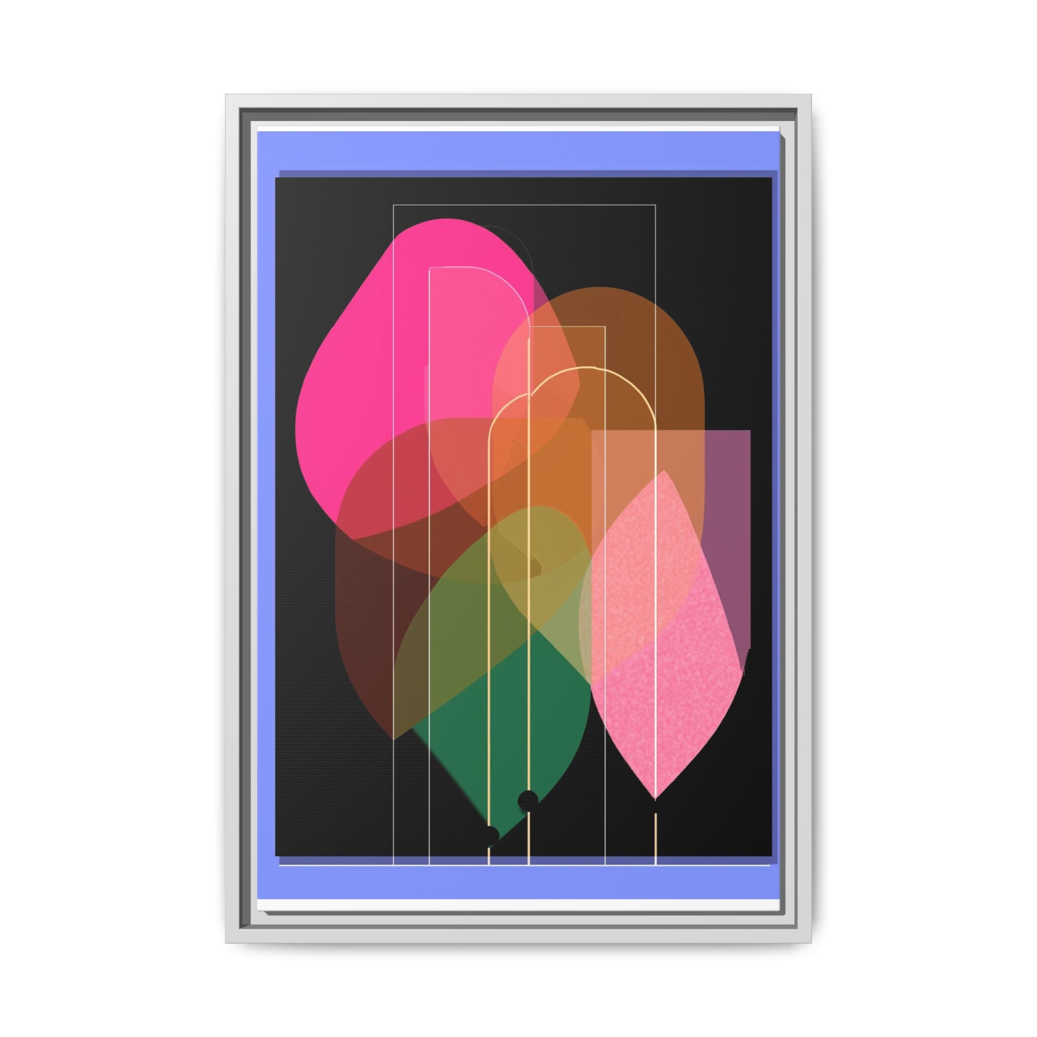 Organic Geometry: Abstract Shape Symphony, Minimalist Color Layers, Contemporary Graphic Design   |   Custom Orders Accepted