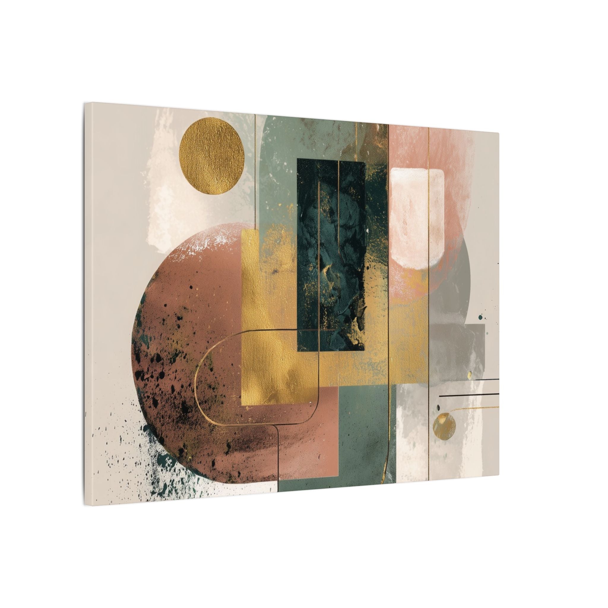 Geometric Harmony: Abstract Composition, Modernist Minimalism, Ethereal Design Layers   |   Custom Orders Accepted