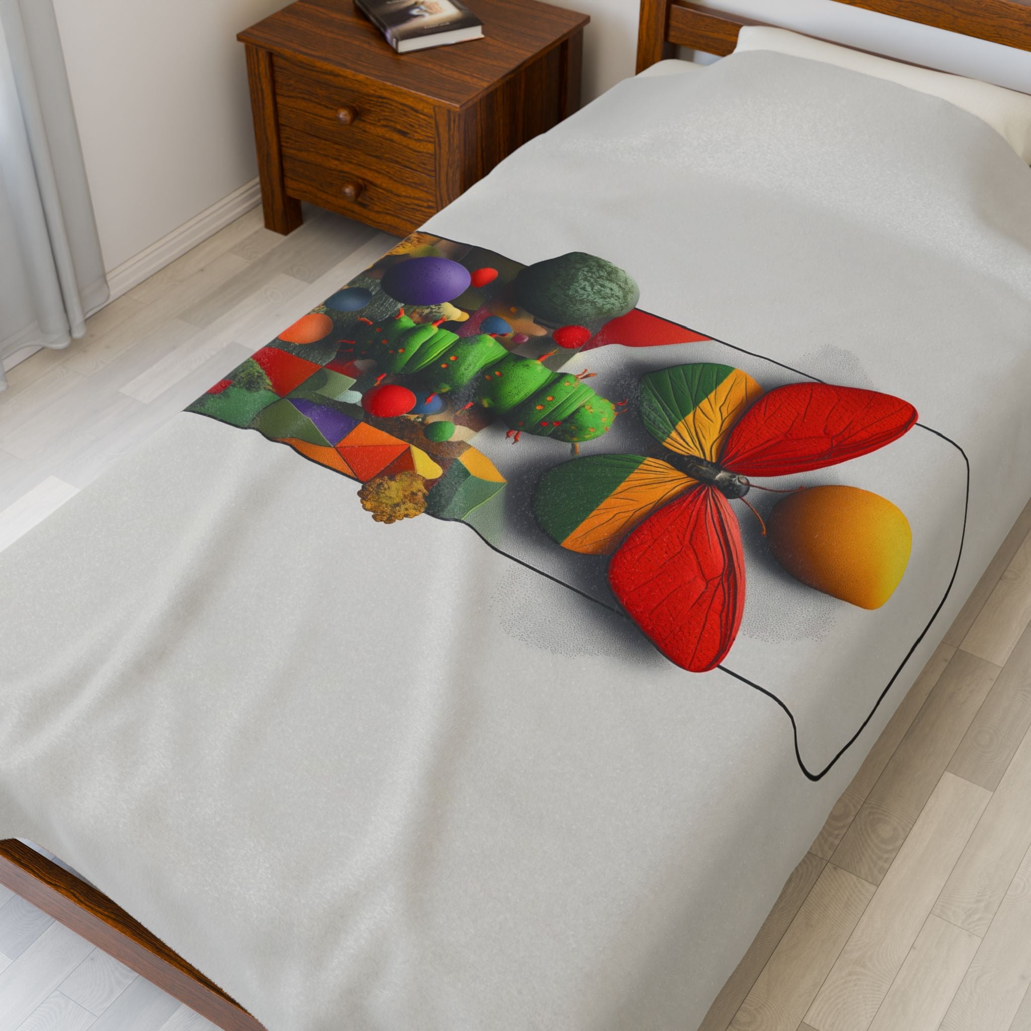 Metamorphic Mosaic: Digital Butterfly Transformation, Geometric Nature Abstraction   |    Custom Orders Available