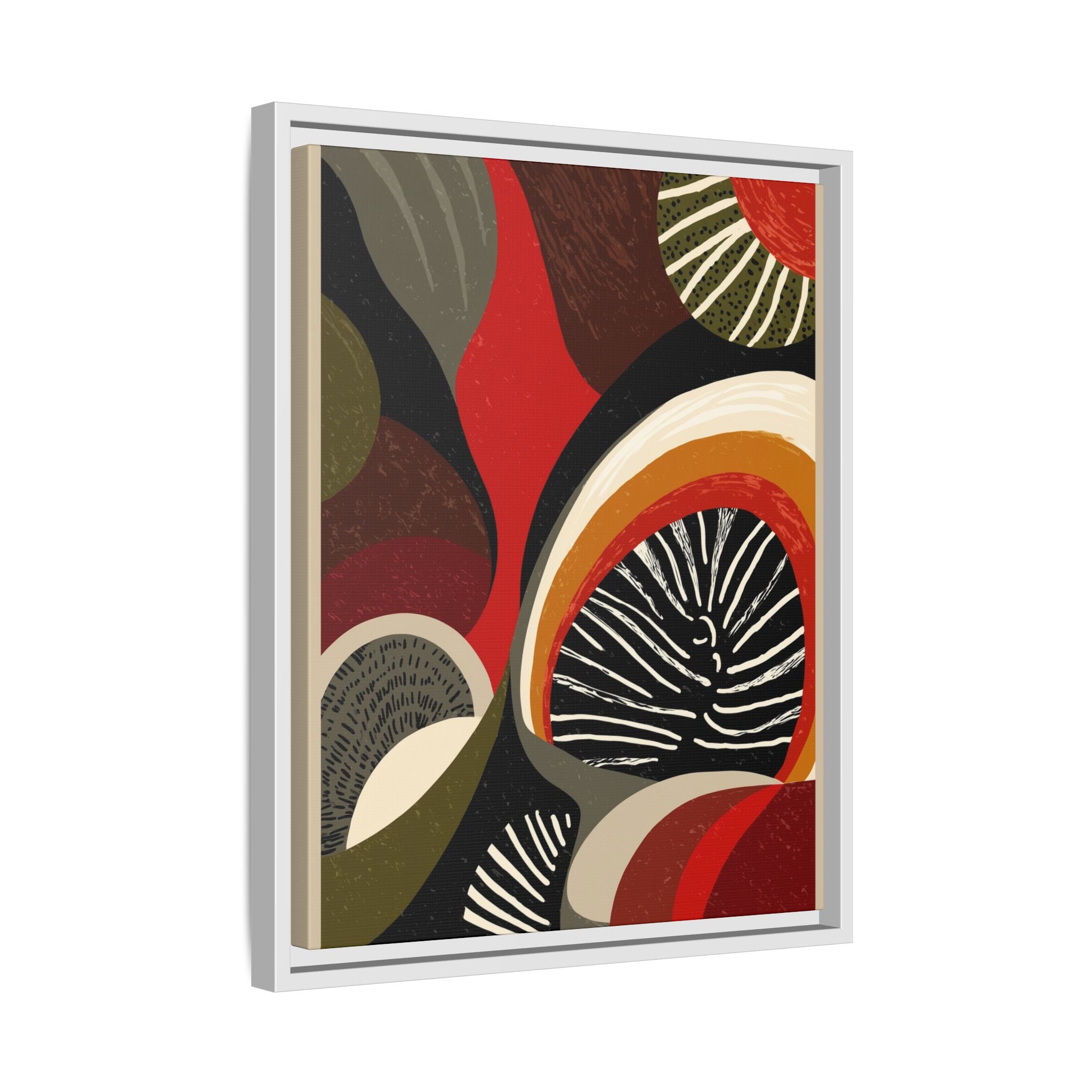 Geometric Rhythm: Abstract Composition, Mid-Century Modern Art, Radial Design Inspiration   |   Custom Orders Accepted
