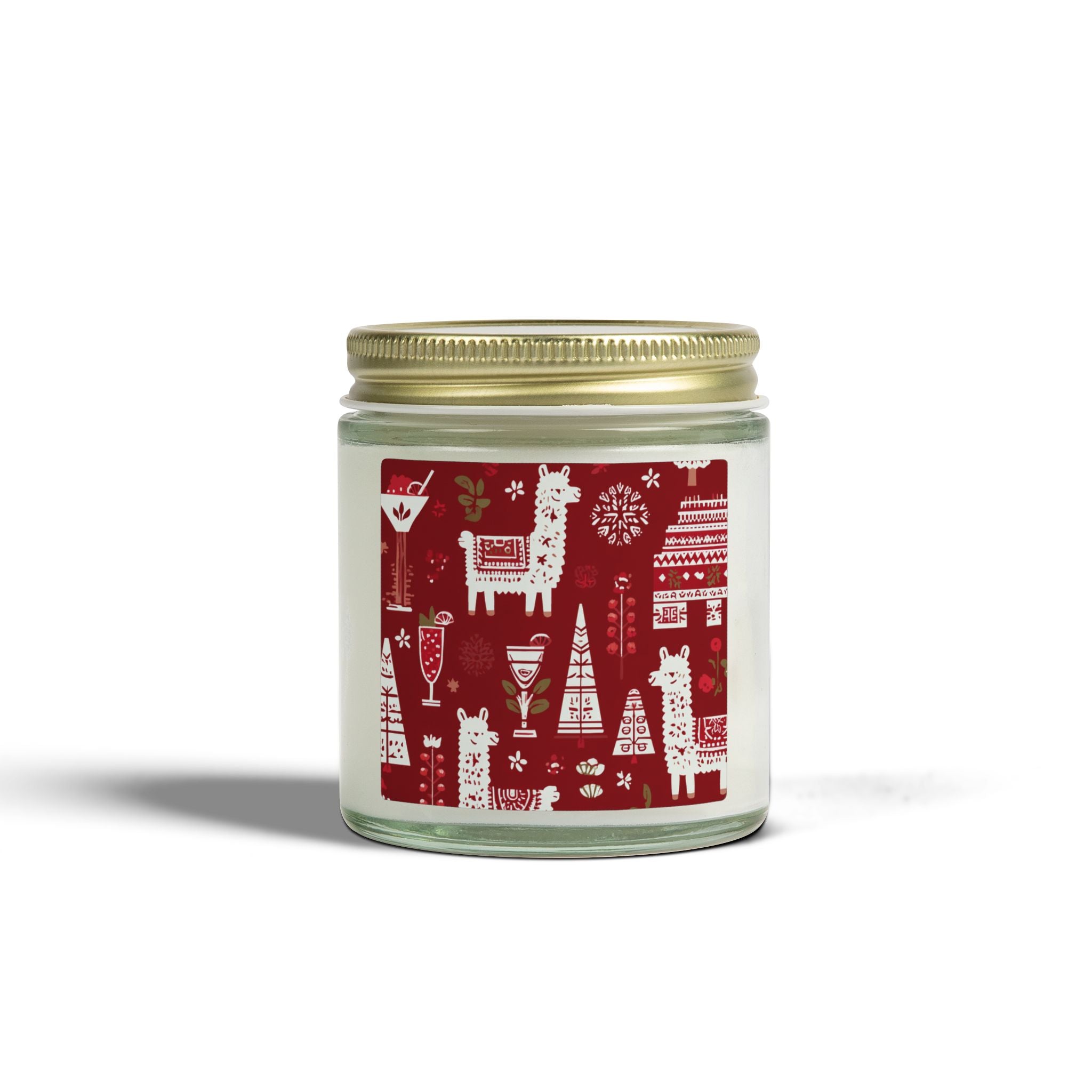 Christmas Scented Candles - Merry Christmas Design, Perfect for Holiday Decor, Gifts, Parties, Cozy Atmosphere, Aromatherapy