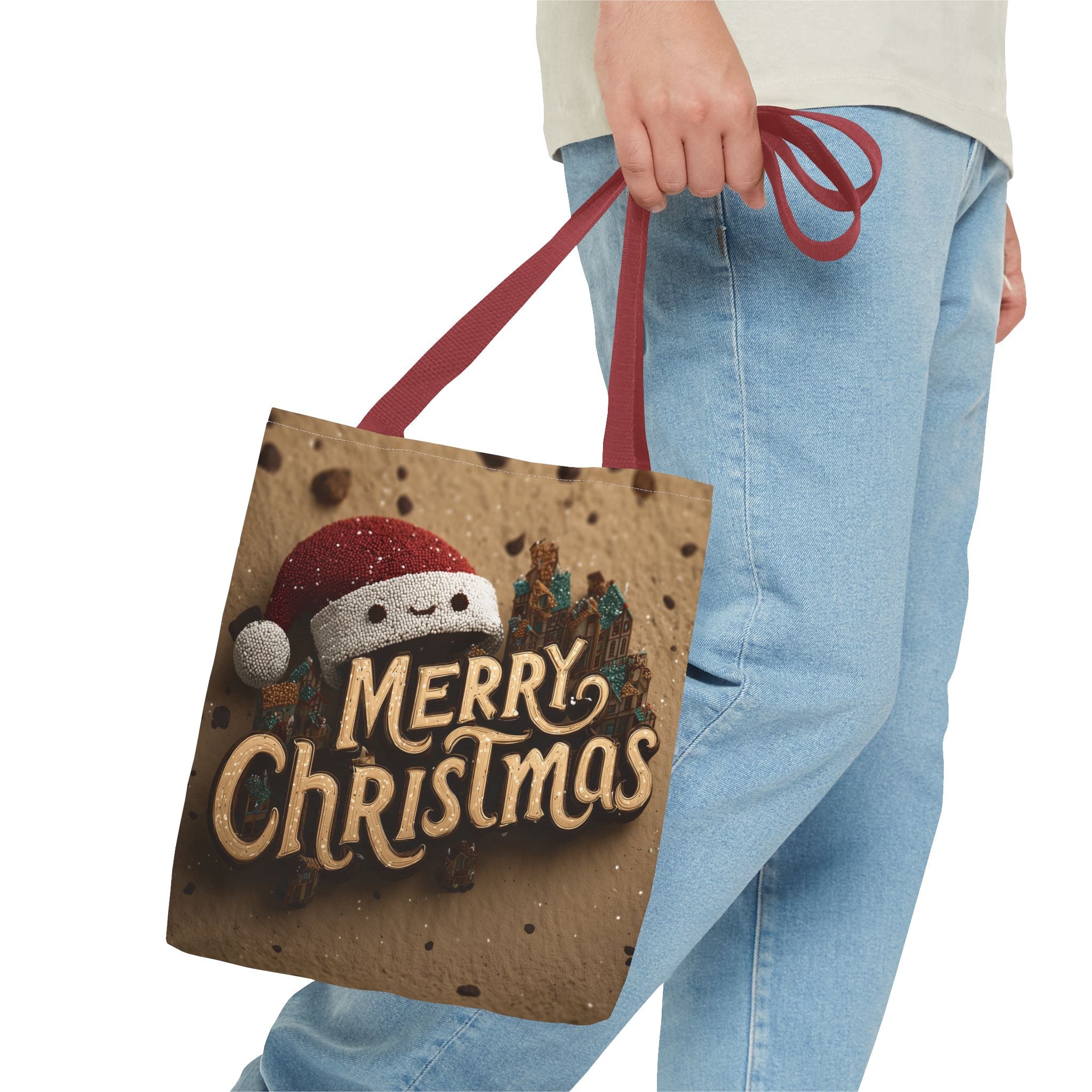 Cute Christmas Cookie Tote Bag (AOP)